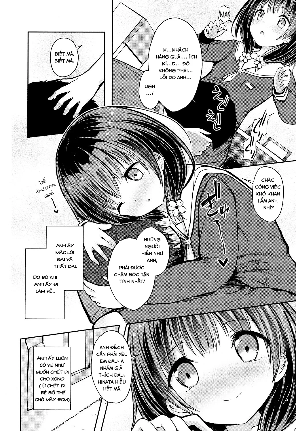 HentaiVN.net - Ảnh 3 - Shakai o Ikinuku Yuiitsu no Houhou [The Only Method of Surviving Society] - Chap 1