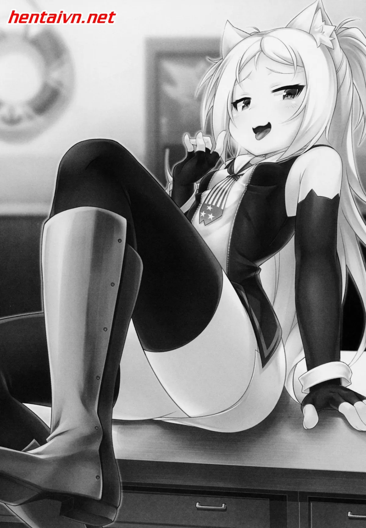 HentaiVN.net - Ảnh 4 - Itazura Daisuki Sims-chan (Azur Lane) [The prank loving Sims-chan (Azur Lane)] - Chap 1