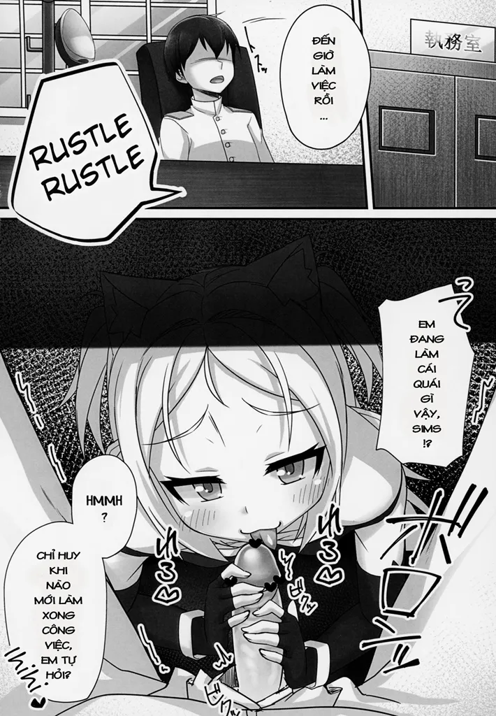HentaiVN.net - Ảnh 5 - Itazura Daisuki Sims-chan (Azur Lane) [The prank loving Sims-chan (Azur Lane)] - Chap 1