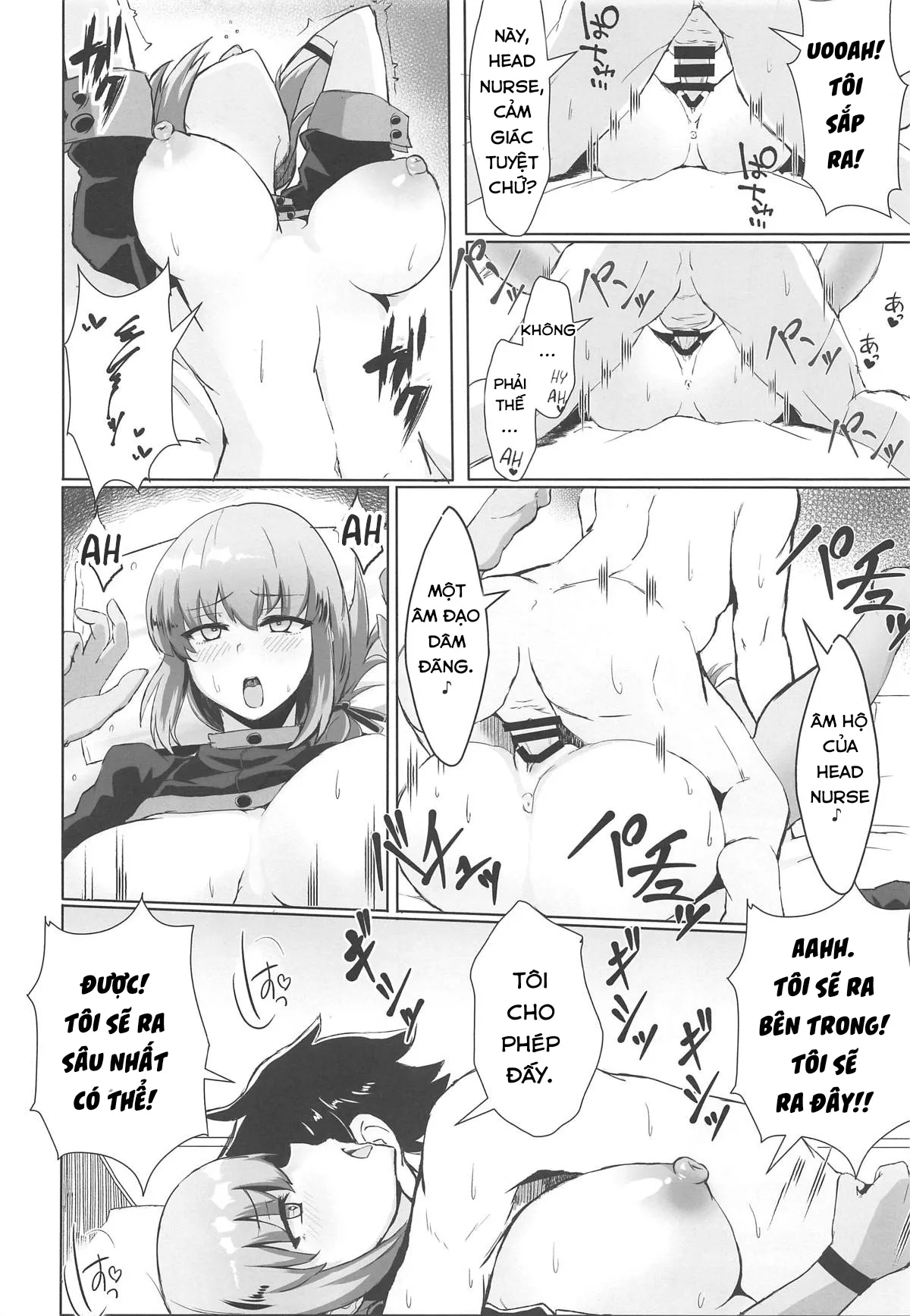 HentaiVN.net - Ảnh 16 - Dosukebe Fuchou no Seikan Sakusei Massage [ドスケベ婦長の性感・搾精マッサージ] - Chap 1
