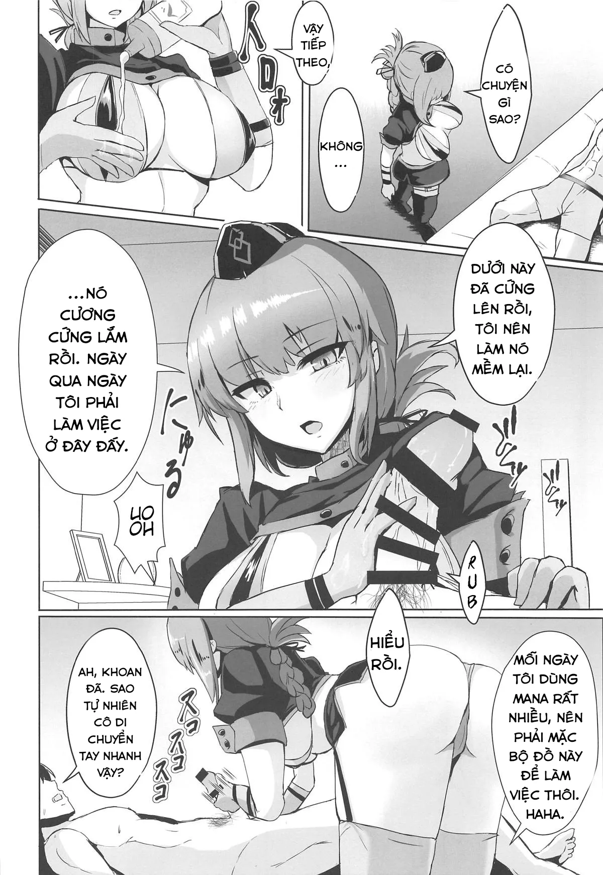 HentaiVN.net - Ảnh 6 - Dosukebe Fuchou no Seikan Sakusei Massage [ドスケベ婦長の性感・搾精マッサージ] - Chap 1