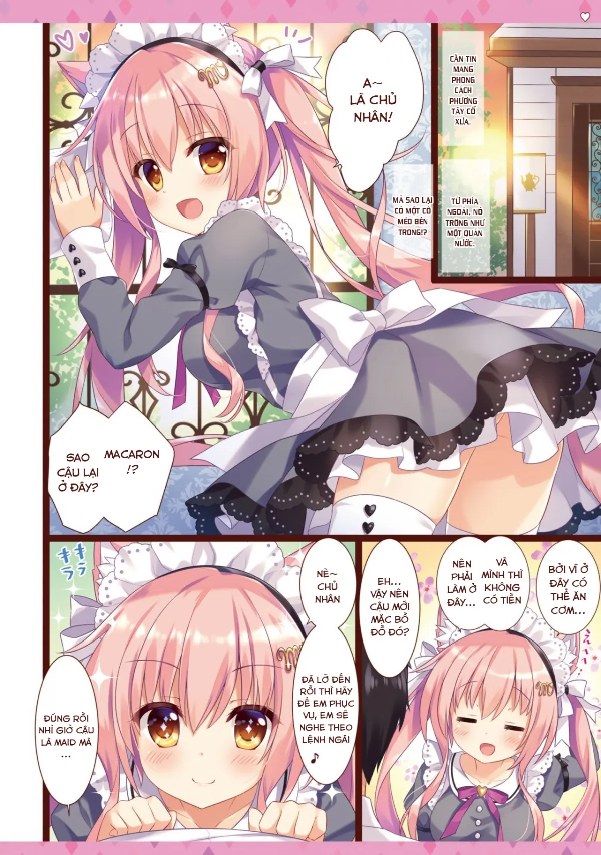 HentaiVN.net - Ảnh 5 - Kissa Macaron Hajimemashita - Chap 1
