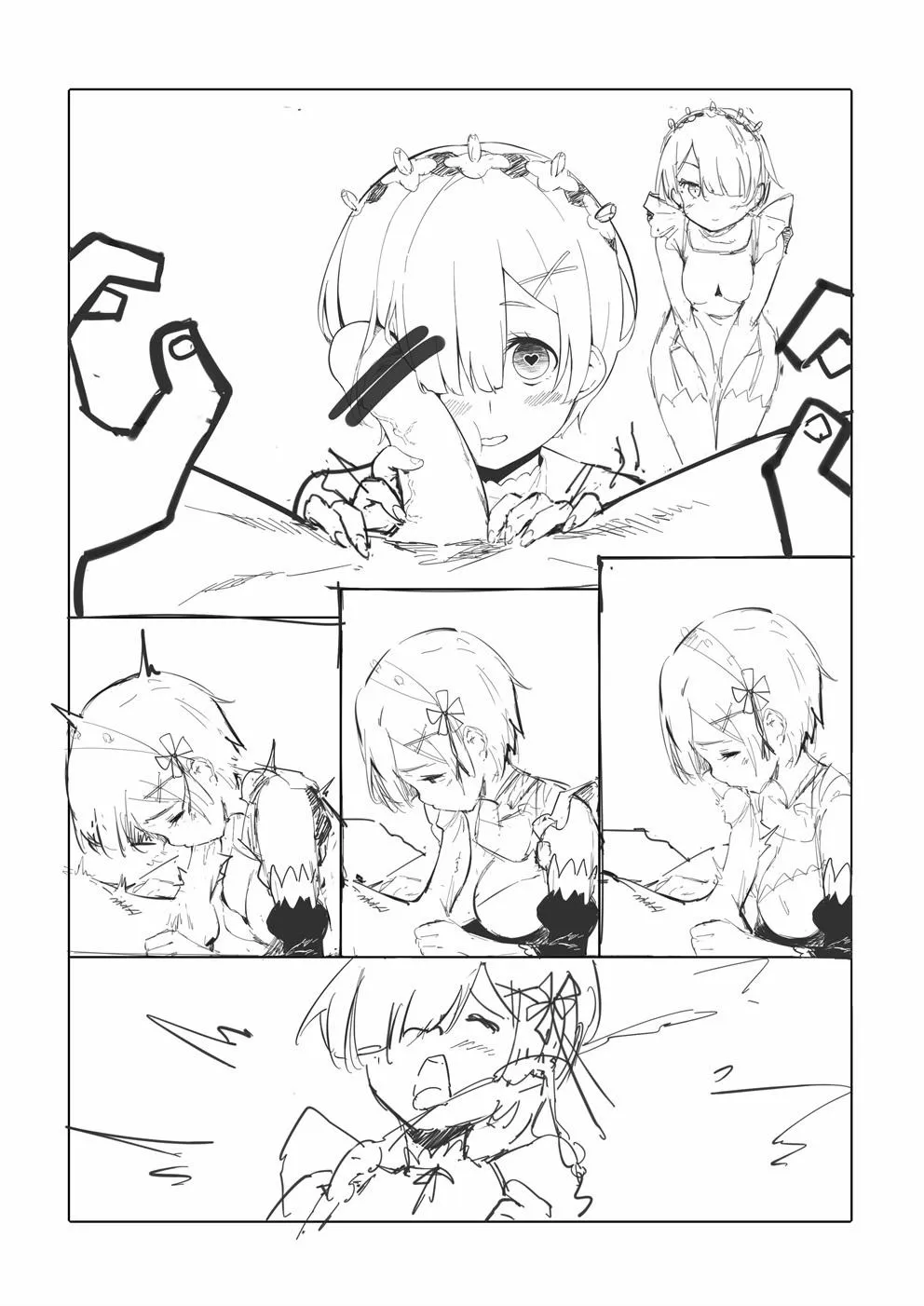 HentaiVN.net - Ảnh 4 - RE：0 (Re:Zero Kara Hajimeru Isekai Seikatsu) - Chap 1