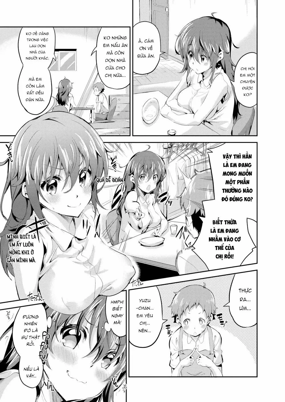 HentaiVN.net - Ảnh 4 - Good-for-Nothing Onee-chan's Counterattack - Chap 1