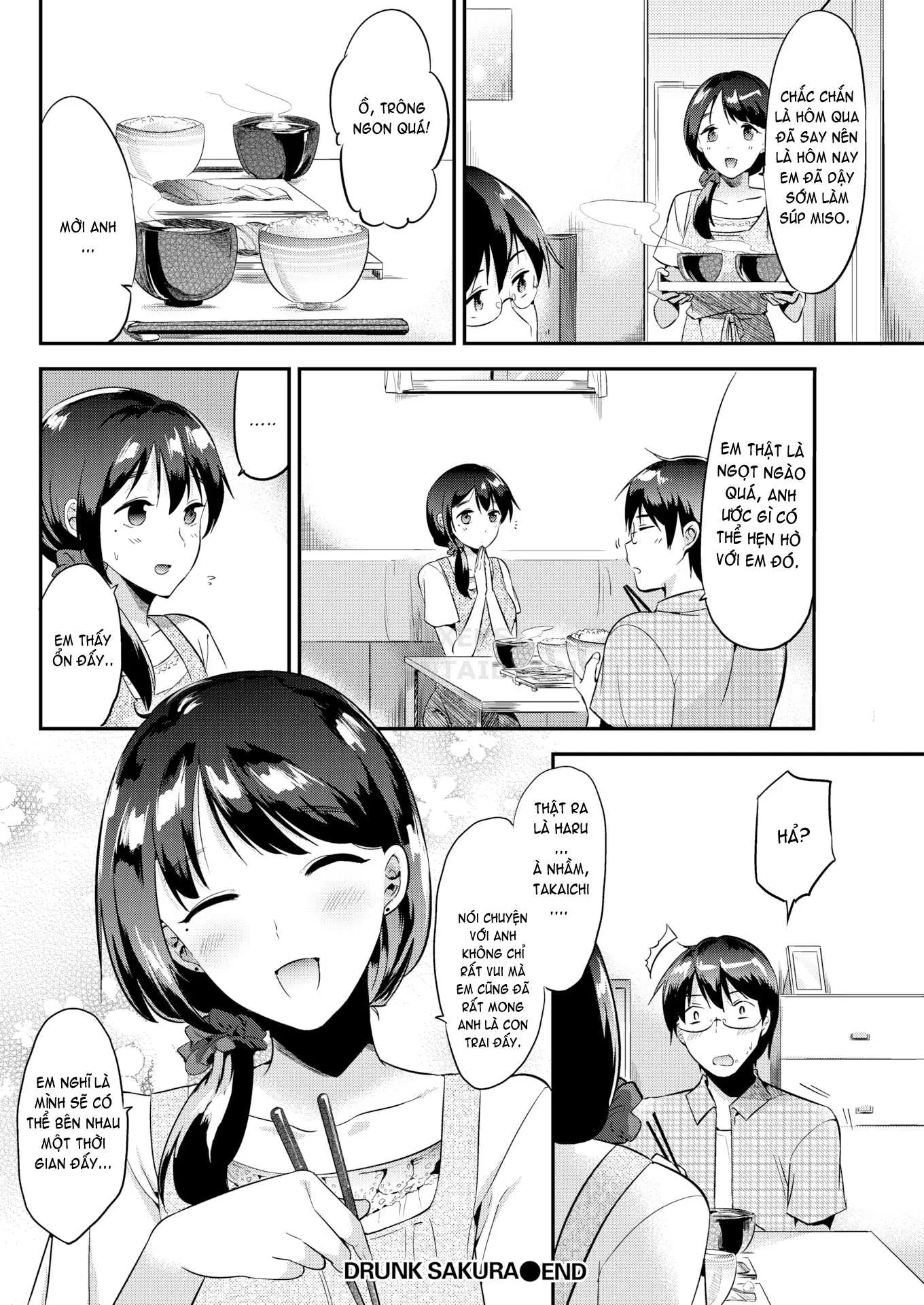 HentaiVN.net - Ảnh 20 - Drunk Sakura - Chap 1