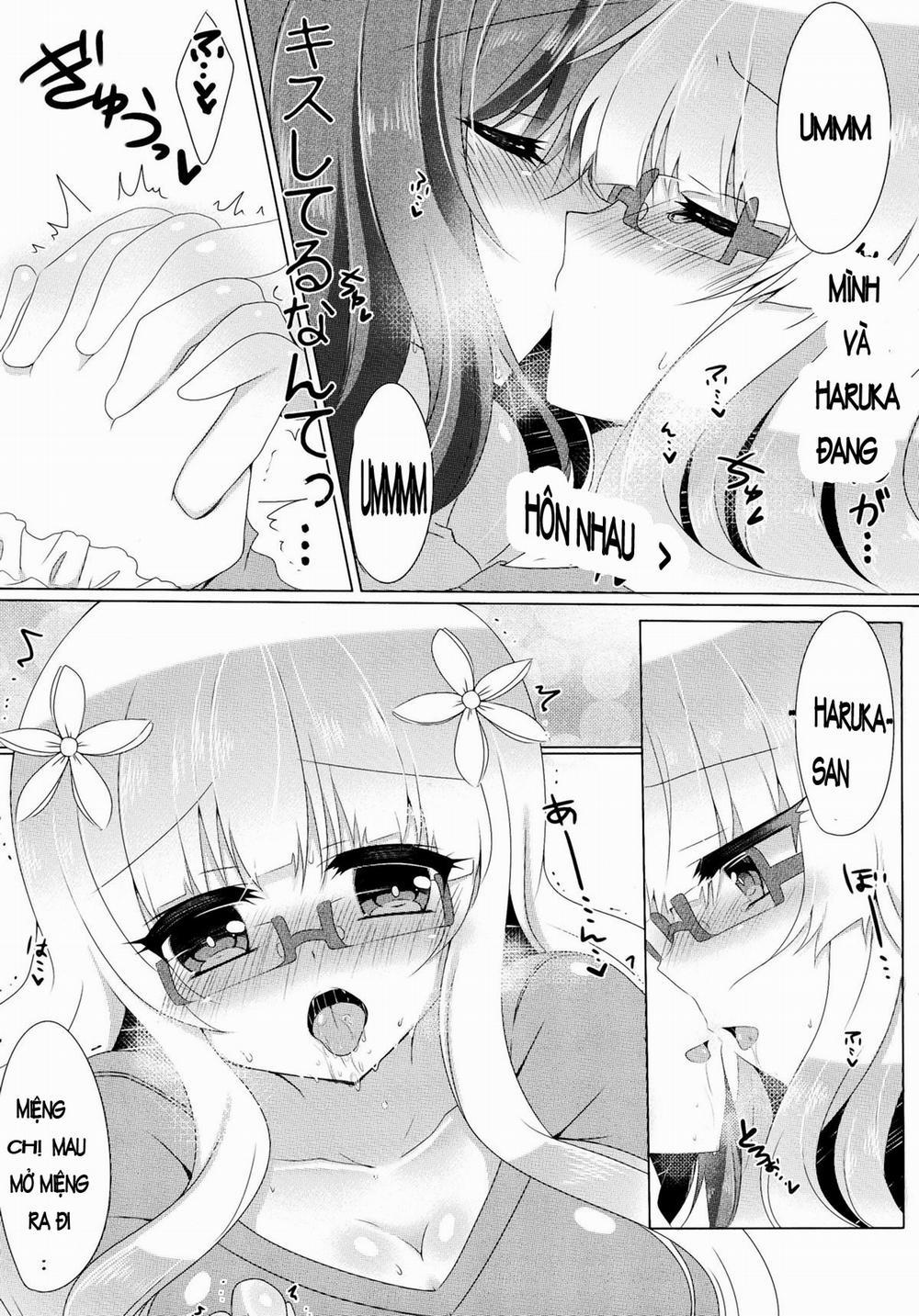 HentaiVN.net - Ảnh 11 - Haruka To Mitsuki (Sakura Trick) [Haruka To Mitsuki Ga Chucchu Shiteru Dake No Hon.] - Chap 1