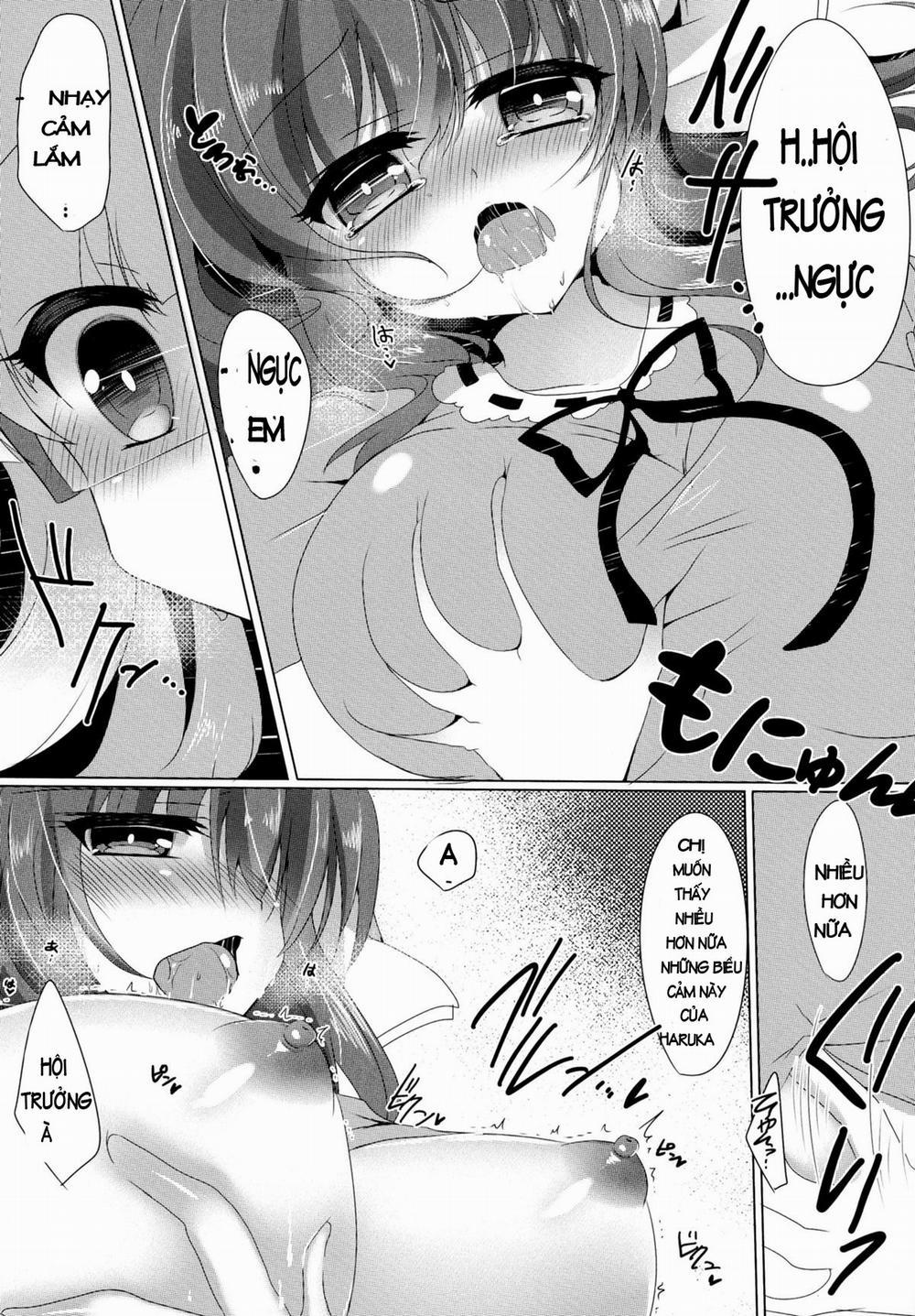 HentaiVN.net - Ảnh 15 - Haruka To Mitsuki (Sakura Trick) [Haruka To Mitsuki Ga Chucchu Shiteru Dake No Hon.] - Chap 1