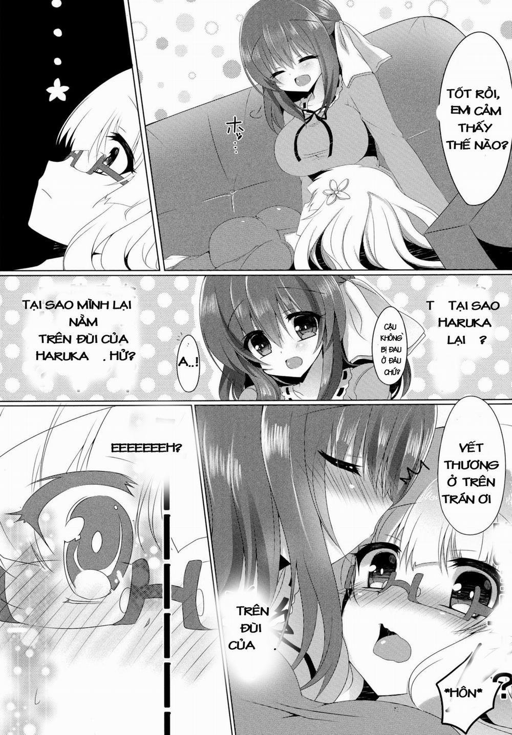 HentaiVN.net - Ảnh 8 - Haruka To Mitsuki (Sakura Trick) [Haruka To Mitsuki Ga Chucchu Shiteru Dake No Hon.] - Chap 1