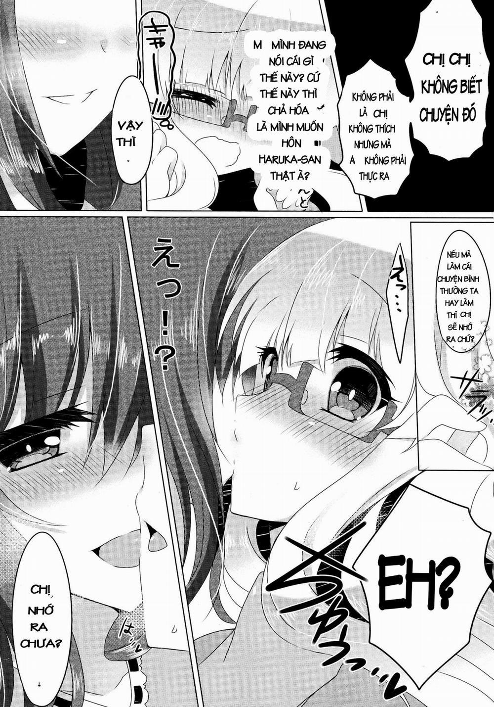 HentaiVN.net - Ảnh 10 - Haruka To Mitsuki (Sakura Trick) [Haruka To Mitsuki Ga Chucchu Shiteru Dake No Hon.] - Chap 1