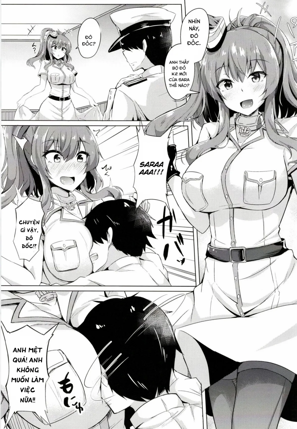 HentaiVN.net - Ảnh 6 - Làm hư hỏng anh đi, Saratoga! [Spoil me, Saratoga (Kantai Collection -KanColle-);Saratoga ni Amaetai; サラトガに甘えたい] - Chap 1