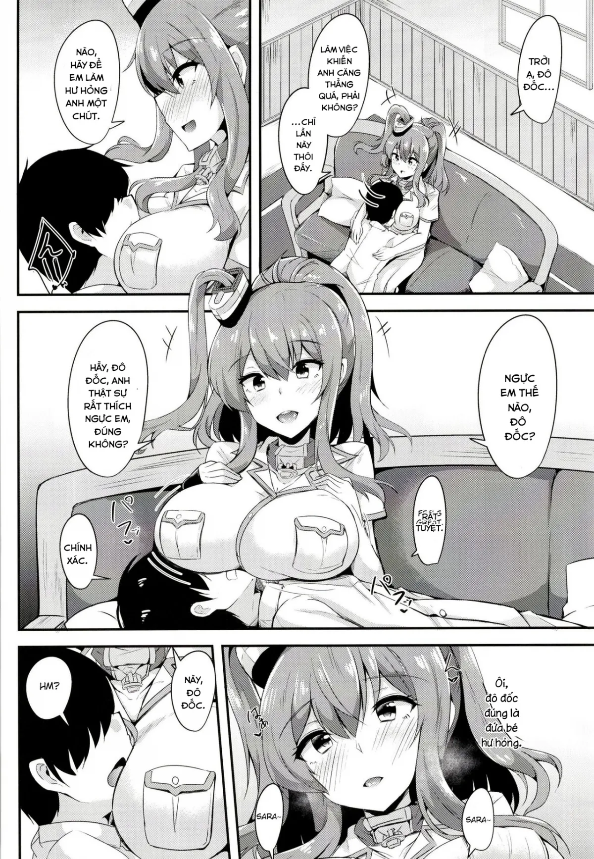 HentaiVN.net - Ảnh 7 - Làm hư hỏng anh đi, Saratoga! [Spoil me, Saratoga (Kantai Collection -KanColle-);Saratoga ni Amaetai; サラトガに甘えたい] - Chap 1