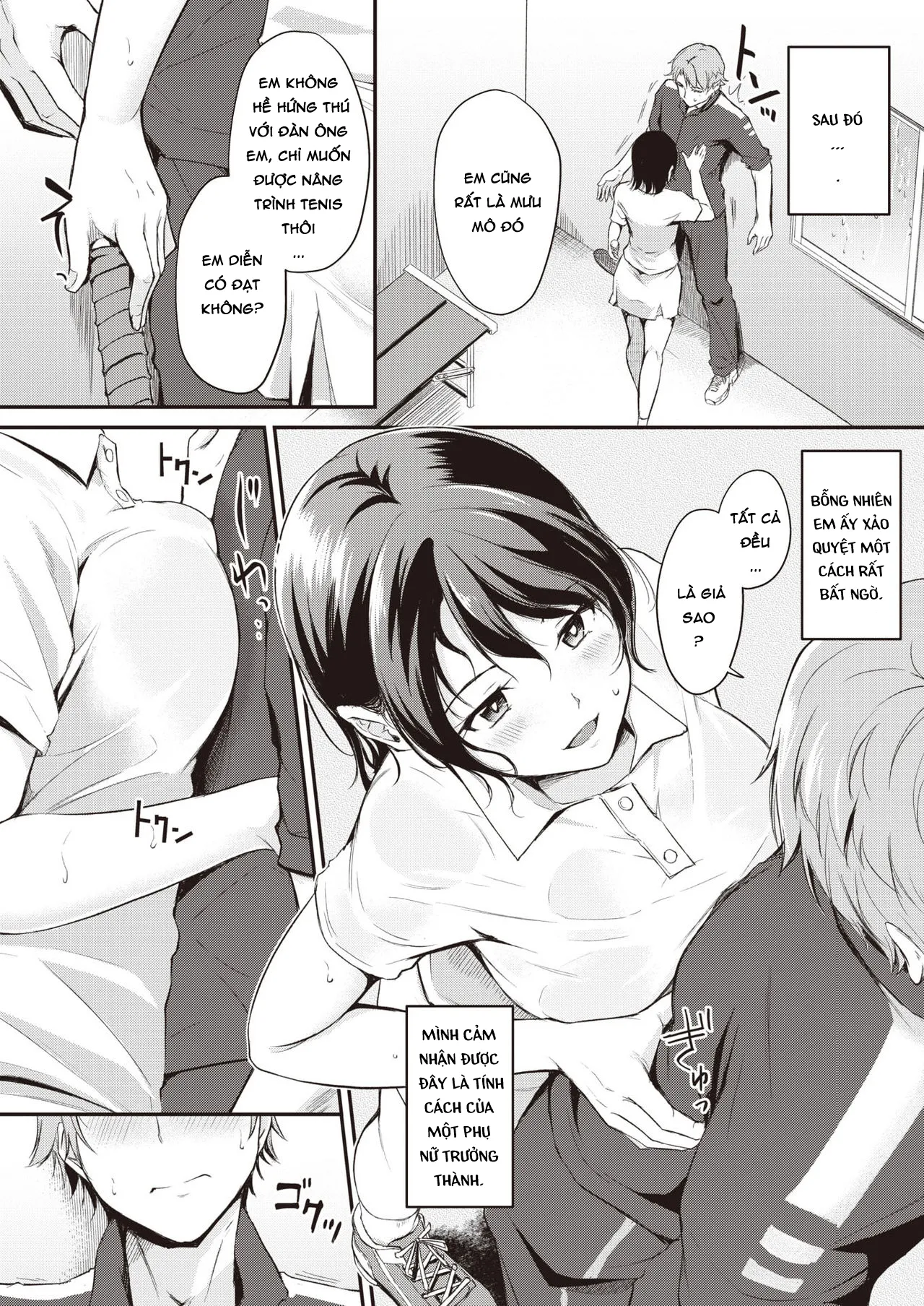 HentaiVN.net - Ảnh 6 - SLY - Chuyện tình của hlv tenis và nữ sinh dâm đãng - Chap 1