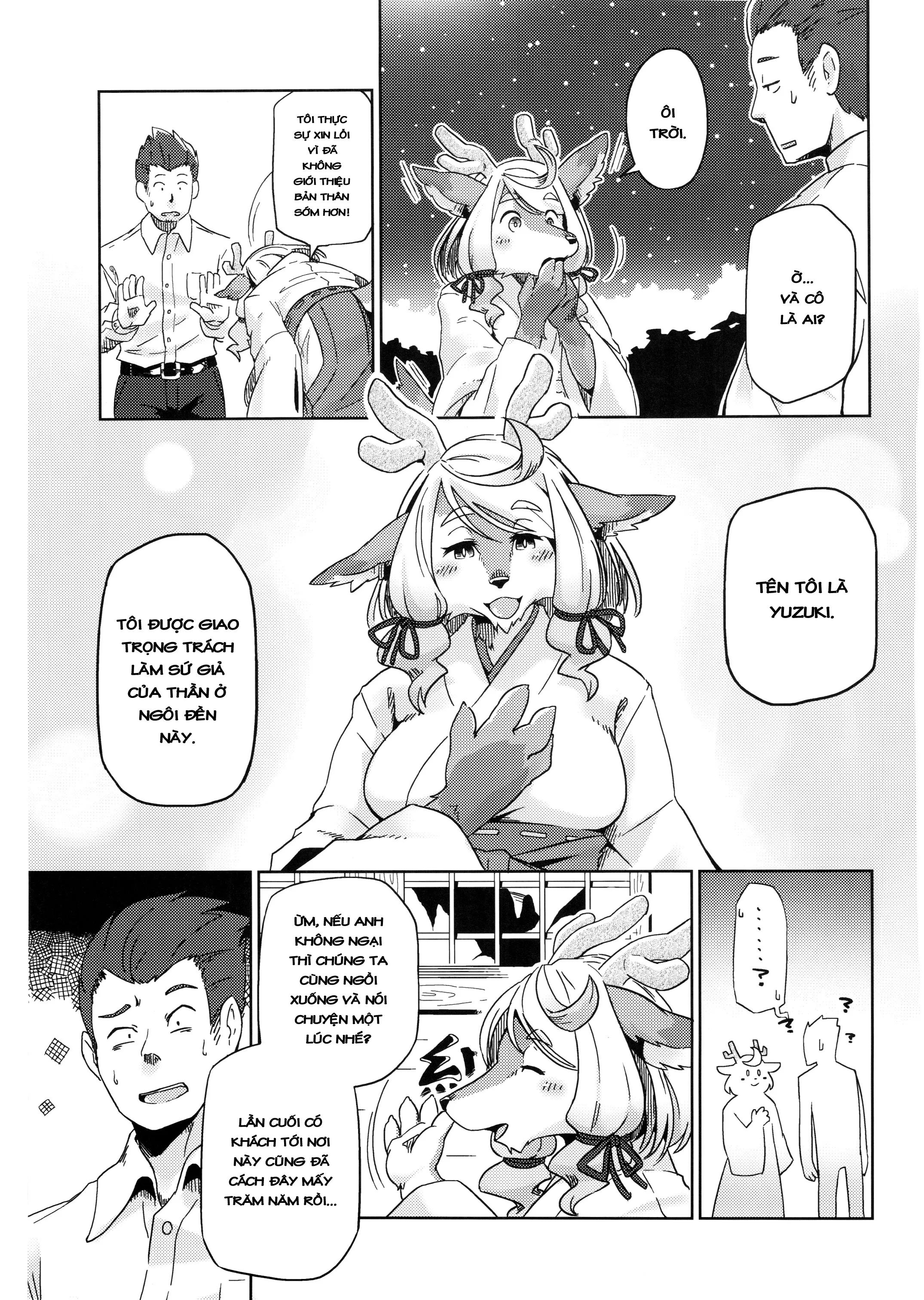 HentaiVN.net - Ảnh 10 - Yumiharizuki no Michiru Yoru - Chap 1