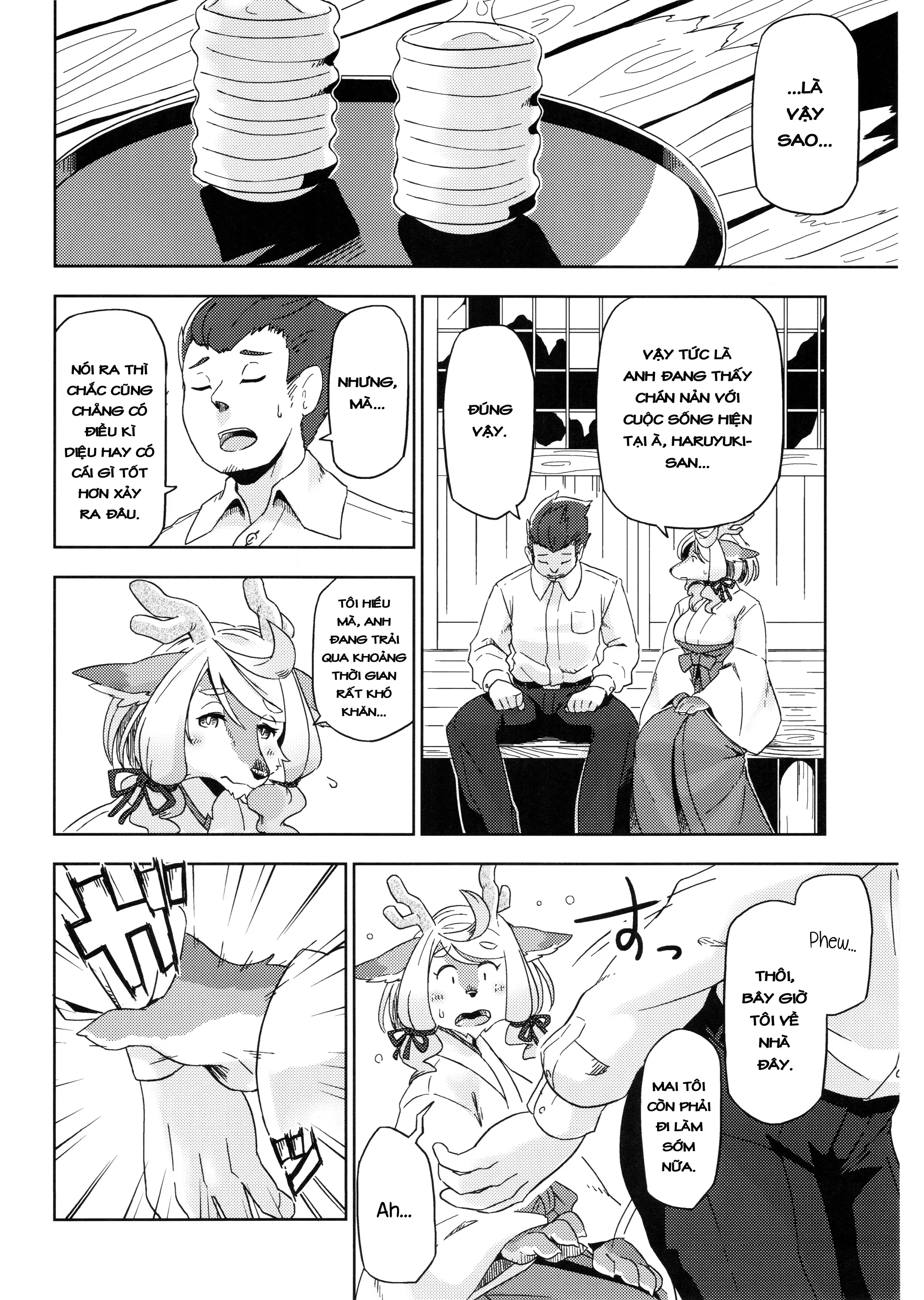 HentaiVN.net - Ảnh 11 - Yumiharizuki no Michiru Yoru - Chap 1