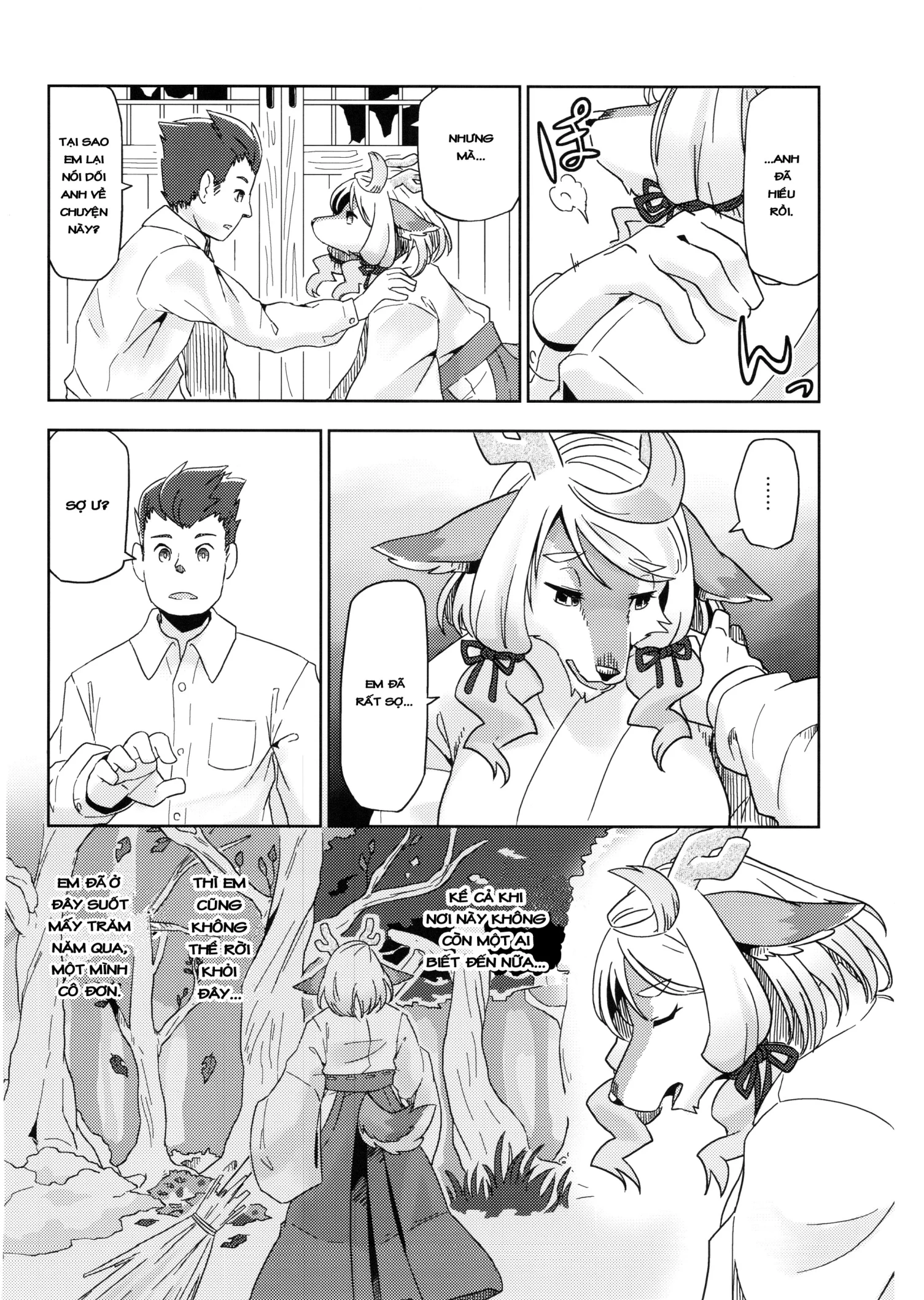 HentaiVN.net - Ảnh 19 - Yumiharizuki no Michiru Yoru - Chap 1