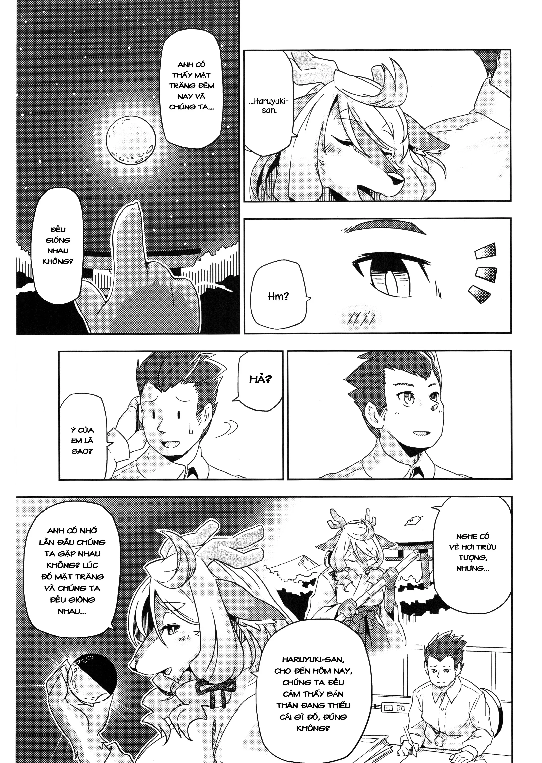 HentaiVN.net - Ảnh 36 - Yumiharizuki no Michiru Yoru - Chap 1