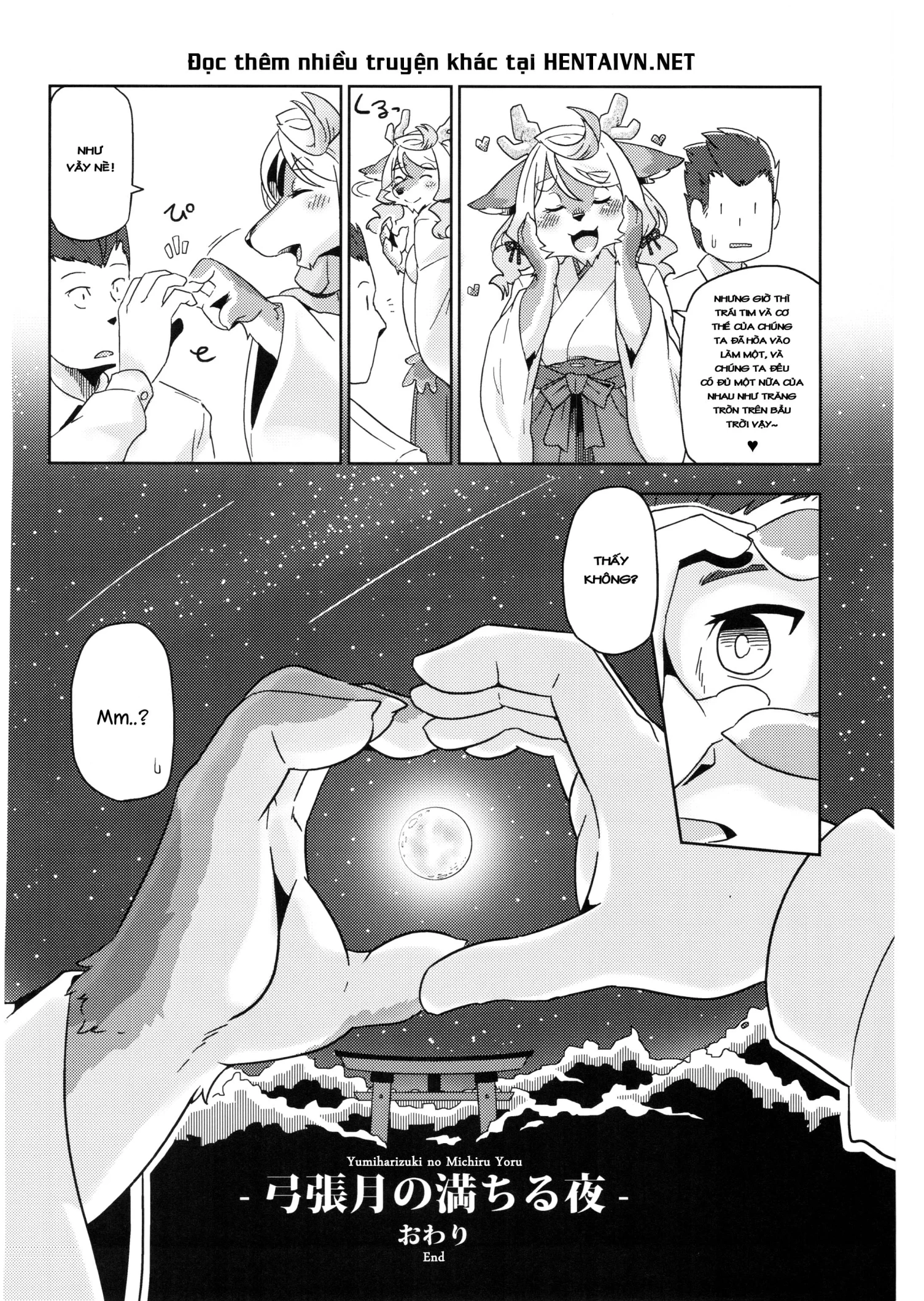 HentaiVN.net - Ảnh 37 - Yumiharizuki no Michiru Yoru - Chap 1