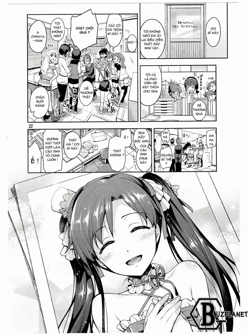 HentaiVN.net - Ảnh 13 - I Cant Control Myself Because Chihaya Is Too Cute (The Idolmaster) - Chap 1