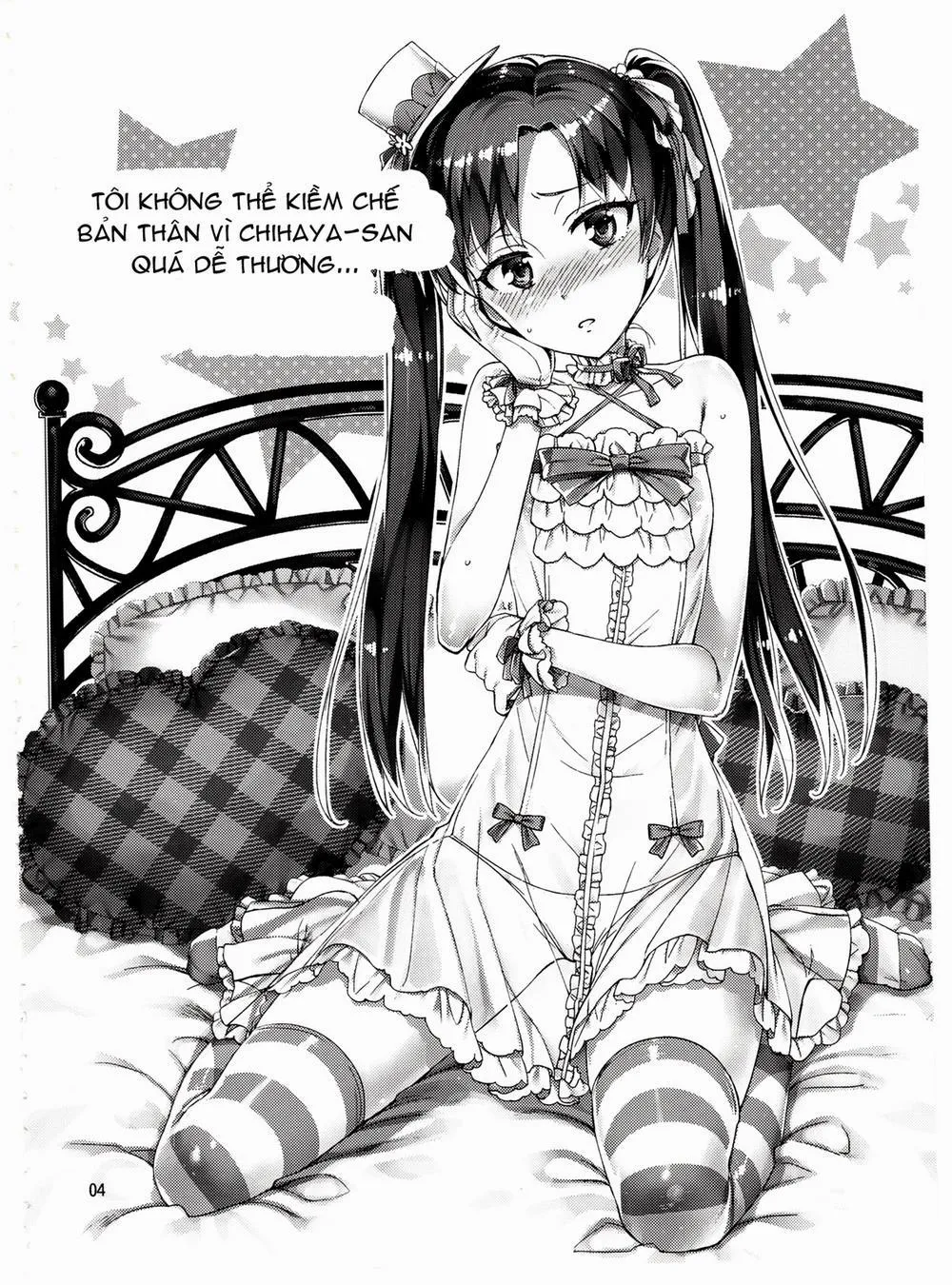 HentaiVN.net - Ảnh 3 - I Cant Control Myself Because Chihaya Is Too Cute (The Idolmaster) - Chap 1