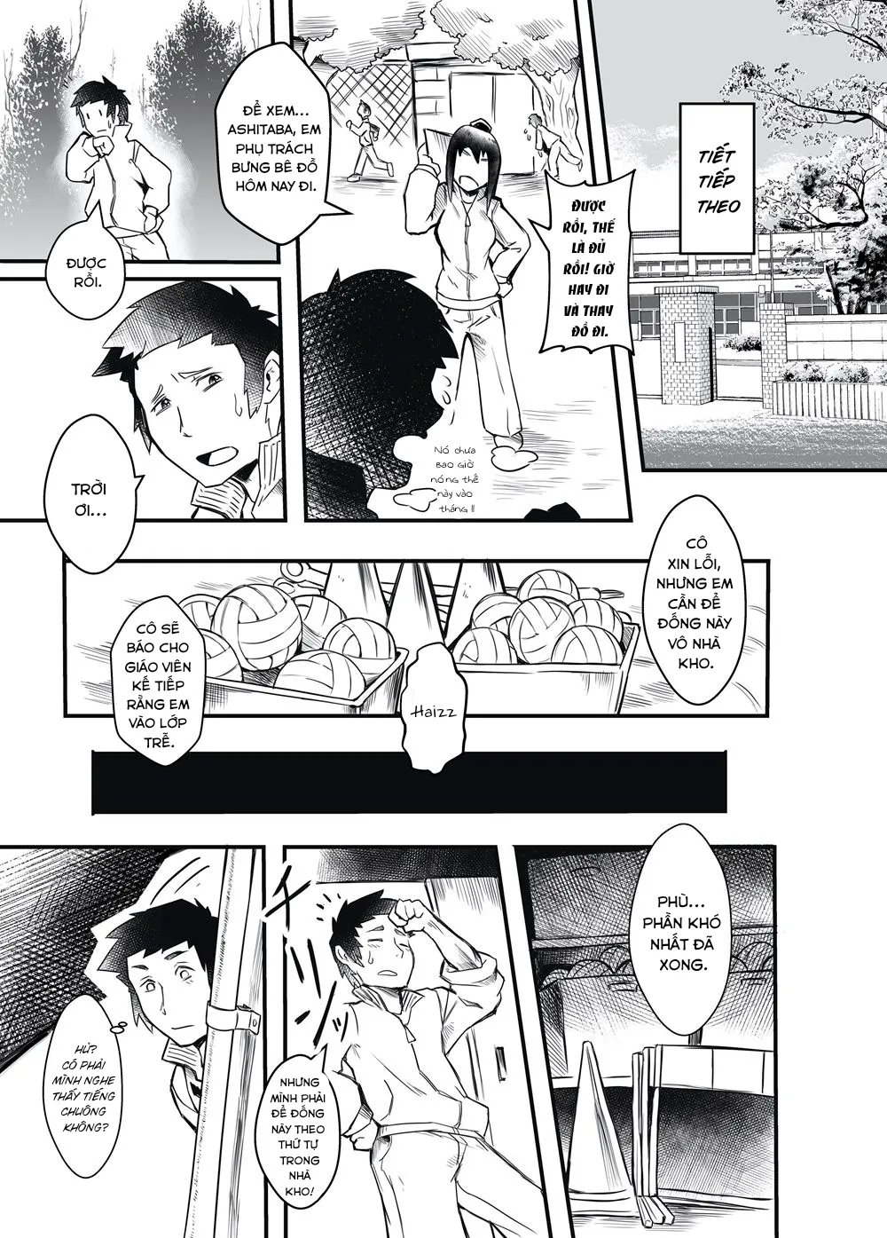 HentaiVN.net - Ảnh 7 - CLASSMATE WA BAKASHI HETA - Chap 1