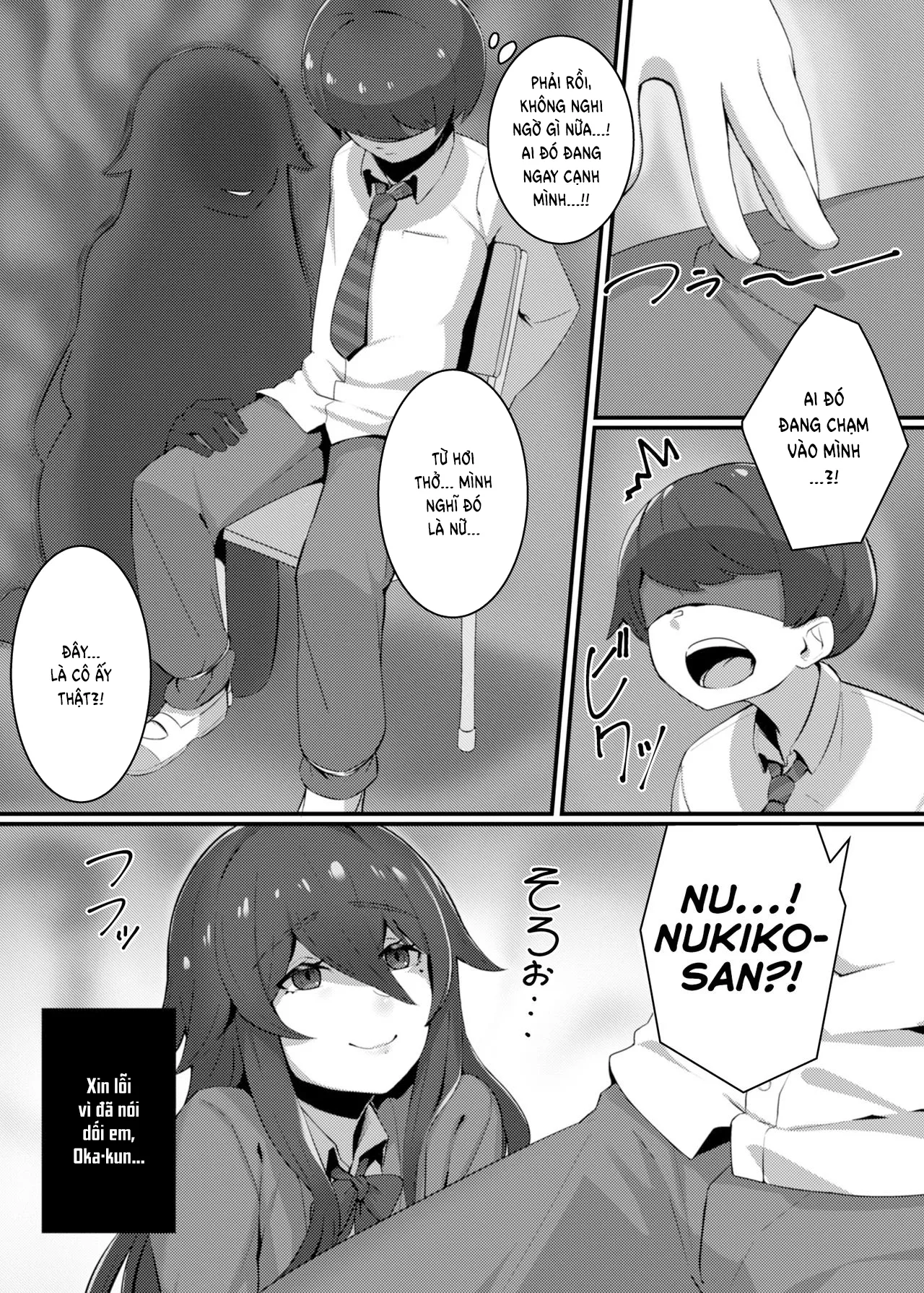 HentaiVN.net - Ảnh 4 - Câu Lạc Bộ Huyền Bí [Kenshou !! Gakkou no Ero Fushigi !!] - Chap 1