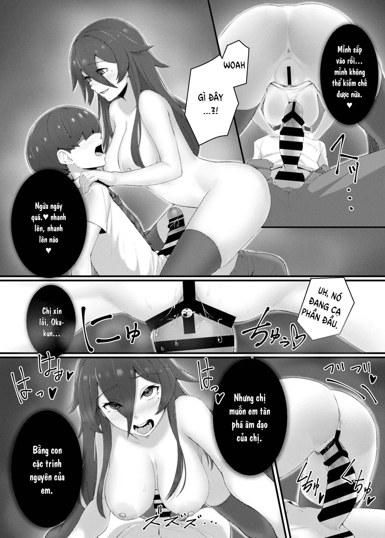 HentaiVN.net - Ảnh 9 - Câu Lạc Bộ Huyền Bí [Kenshou !! Gakkou no Ero Fushigi !!] - Chap 1