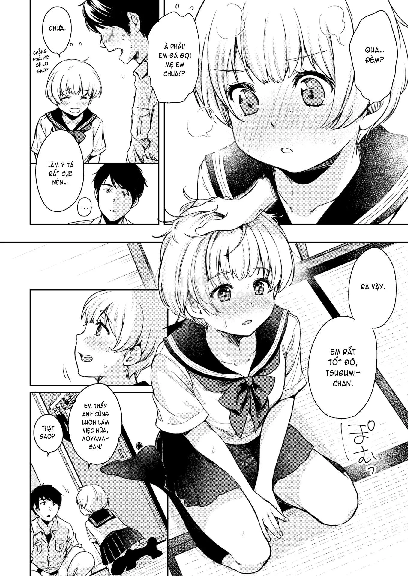 HentaiVN.net - Ảnh 5 - A Favor For Tsugumi-chan [Comic Kairakuten 2019-10] - Chap 1