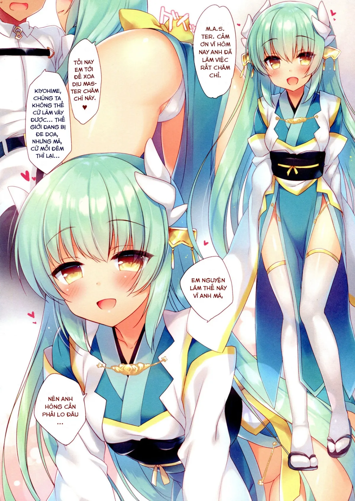 HentaiVN.net - Ảnh 4 - Master, Koyoi mo Yotogi ni Mairimashita (Fate/Grand Order) - Chap 1