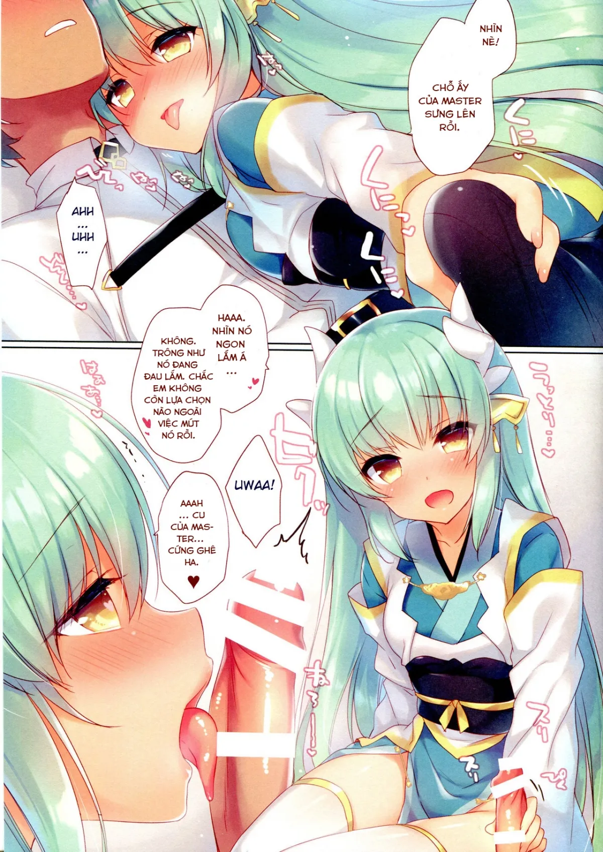 HentaiVN.net - Ảnh 5 - Master, Koyoi mo Yotogi ni Mairimashita (Fate/Grand Order) - Chap 1