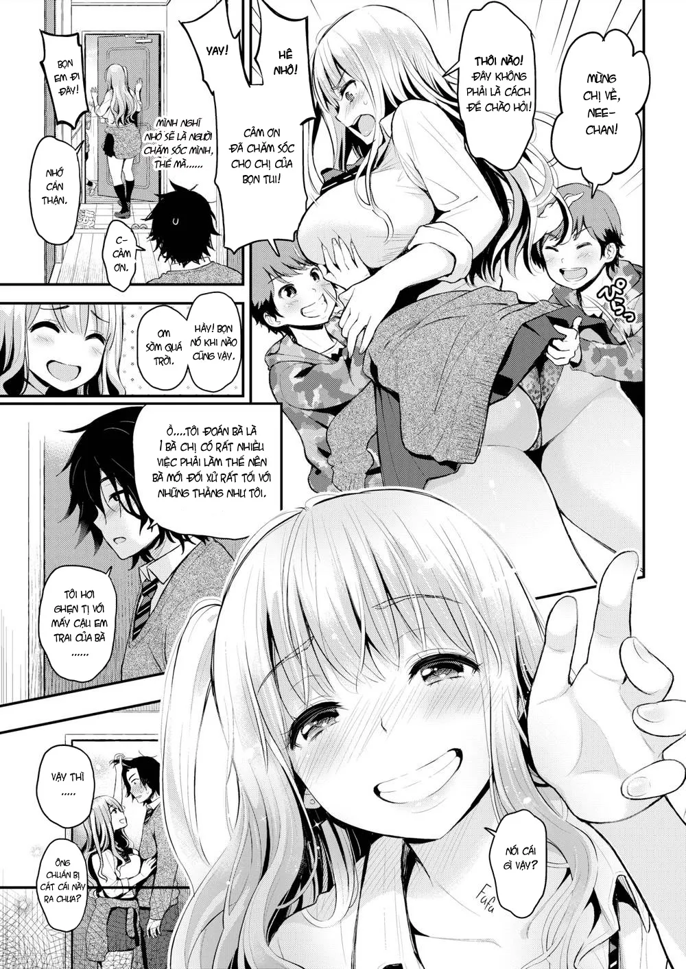 HentaiVN.net - Ảnh 7 - Slut & Loner - Chap 1