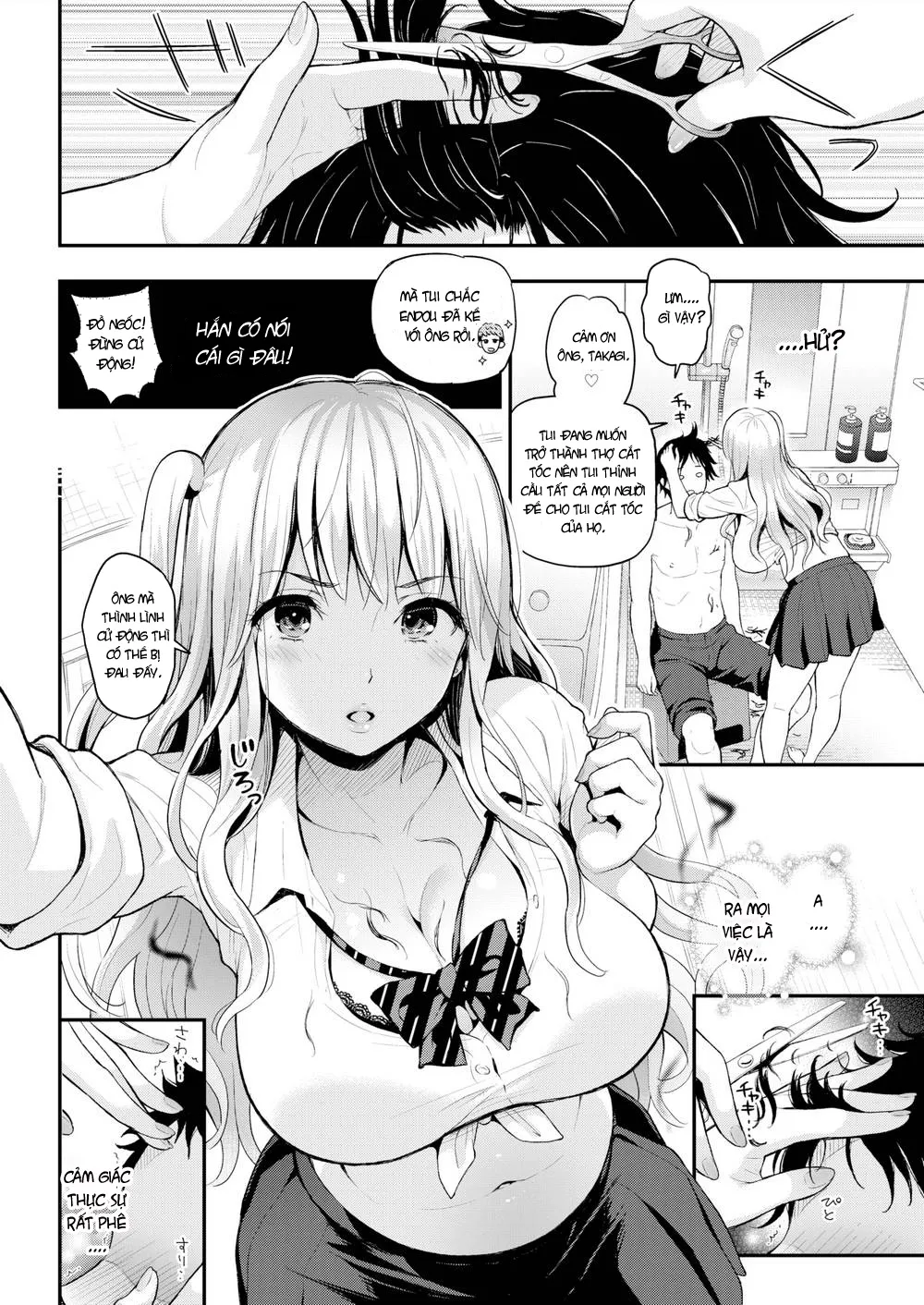 HentaiVN.net - Ảnh 8 - Slut & Loner - Chap 1