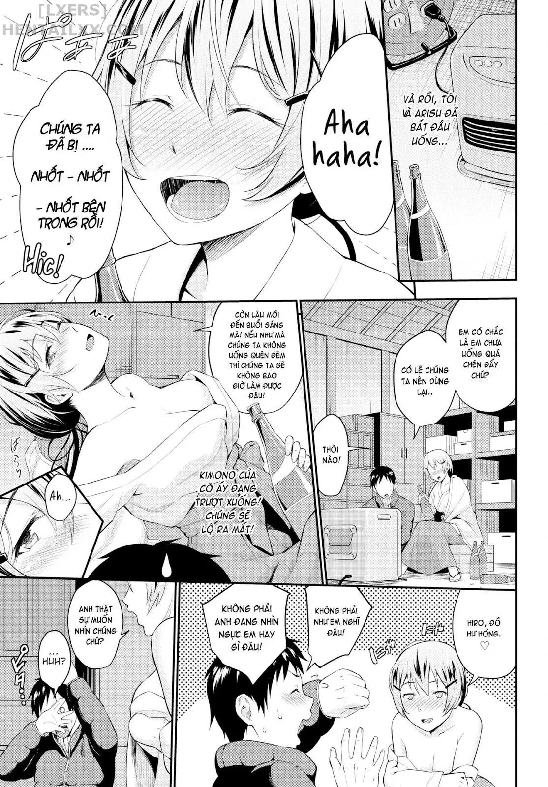 HentaiVN.net - Ảnh 7 - Tainted Miko - Chap 1