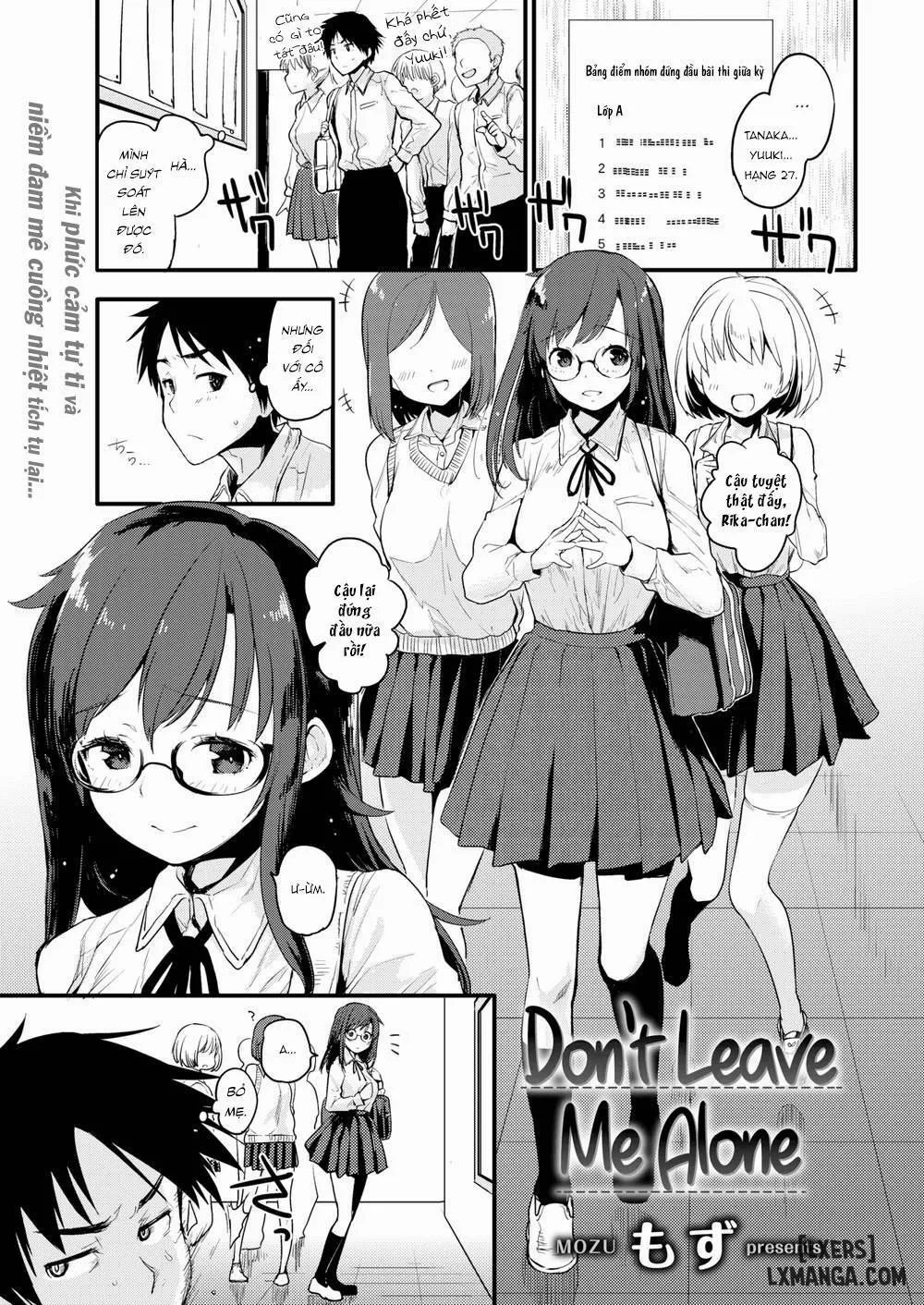 HentaiVN.net - Ảnh 1 - Don't Leave Me Alone - Chap 1