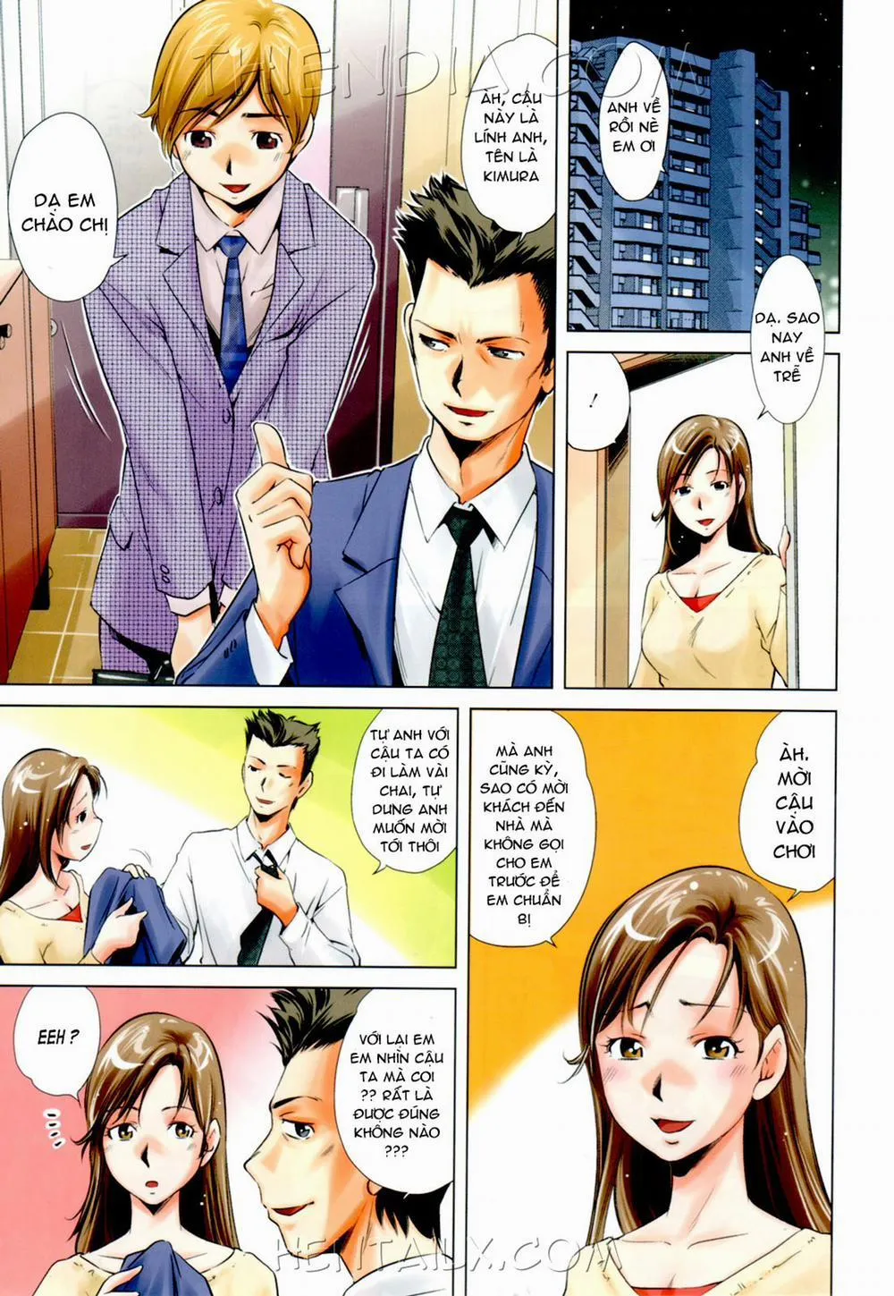 HentaiVN.net - Ảnh 4 - Dairinin - Chap 1