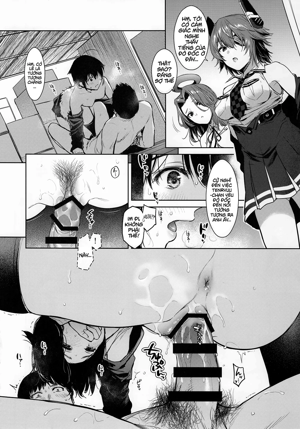 HentaiVN.net - Ảnh 13 - Shigure Change Dress - Chap 1