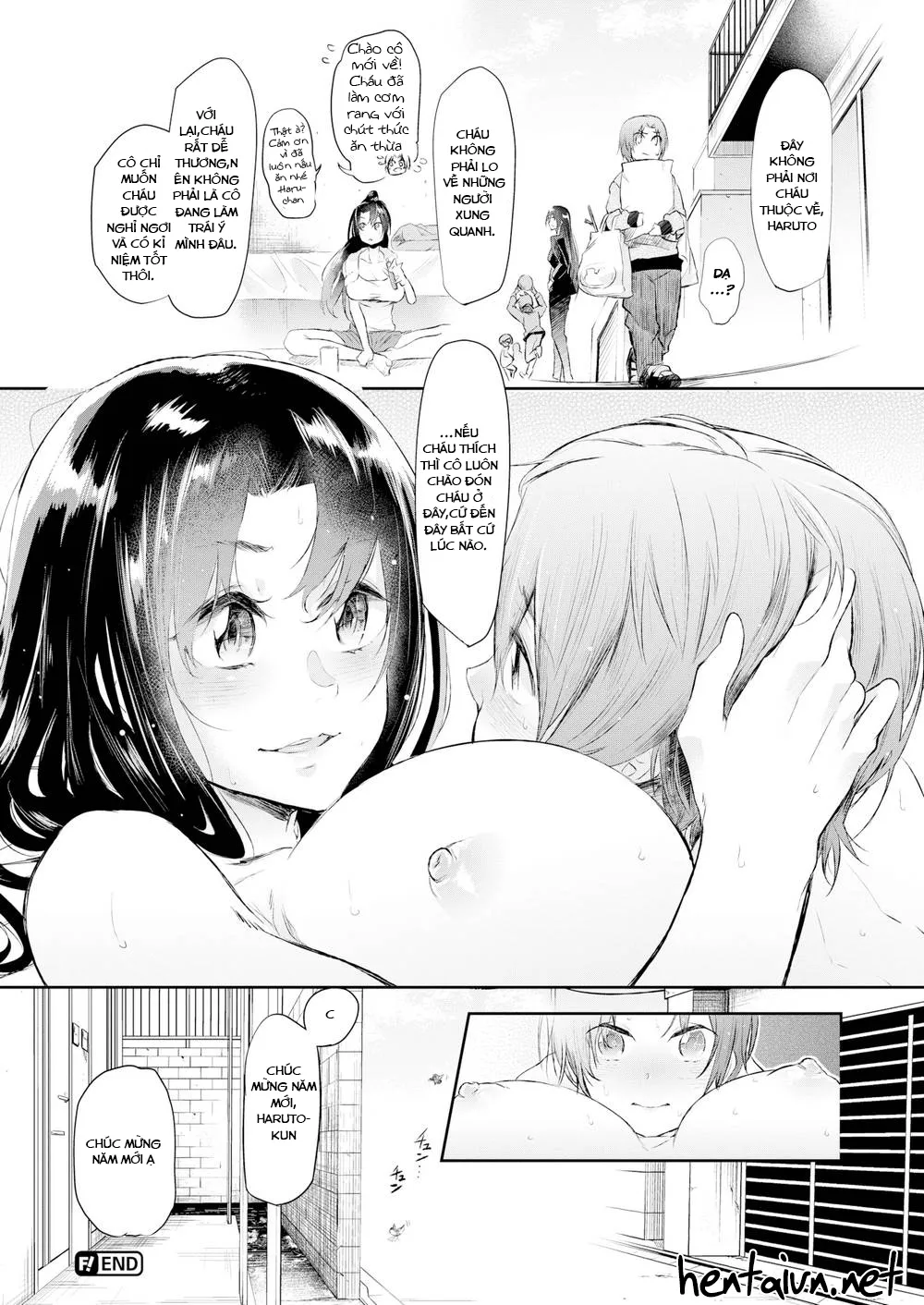 HentaiVN.net - Ảnh 24 - My First Time With My Neighbor Rino-san [Lần đầu của tôi là với cô hàng xóm Rino-san] - Chap 1