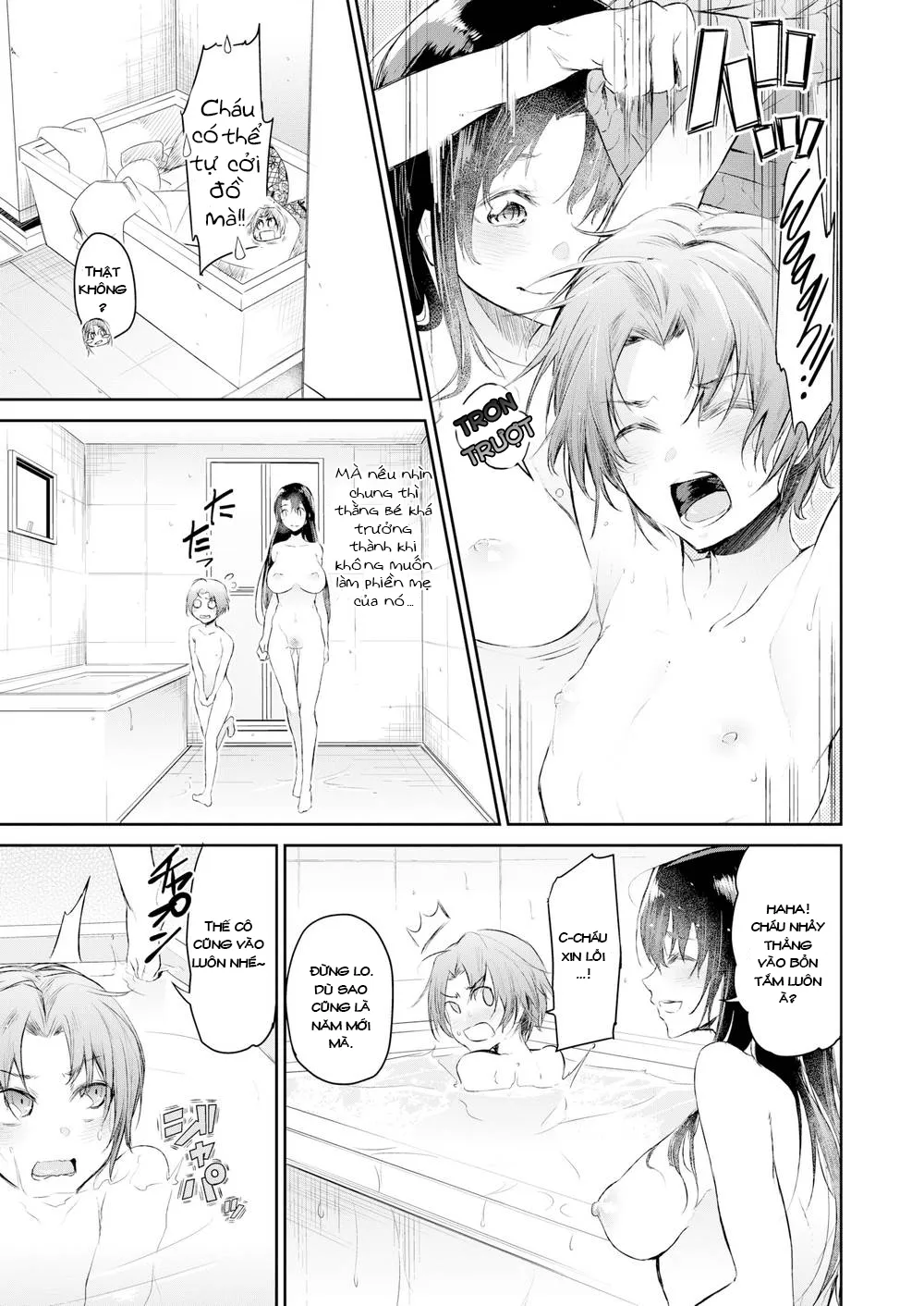 HentaiVN.net - Ảnh 7 - My First Time With My Neighbor Rino-san [Lần đầu của tôi là với cô hàng xóm Rino-san] - Chap 1