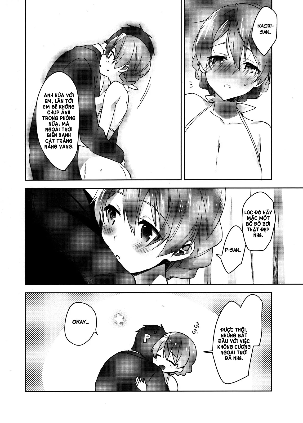 HentaiVN.net - Ảnh 18 - Kaori-San No Mizugi Ni Muramura Shitara, - Chap 1