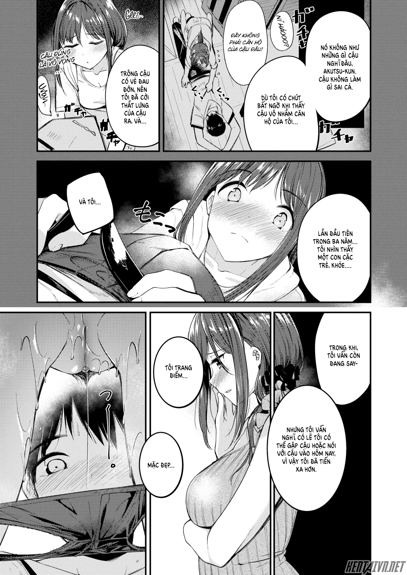 HentaiVN.net - Ảnh 14 - A Heart Swollen To The Touch - Chap 1