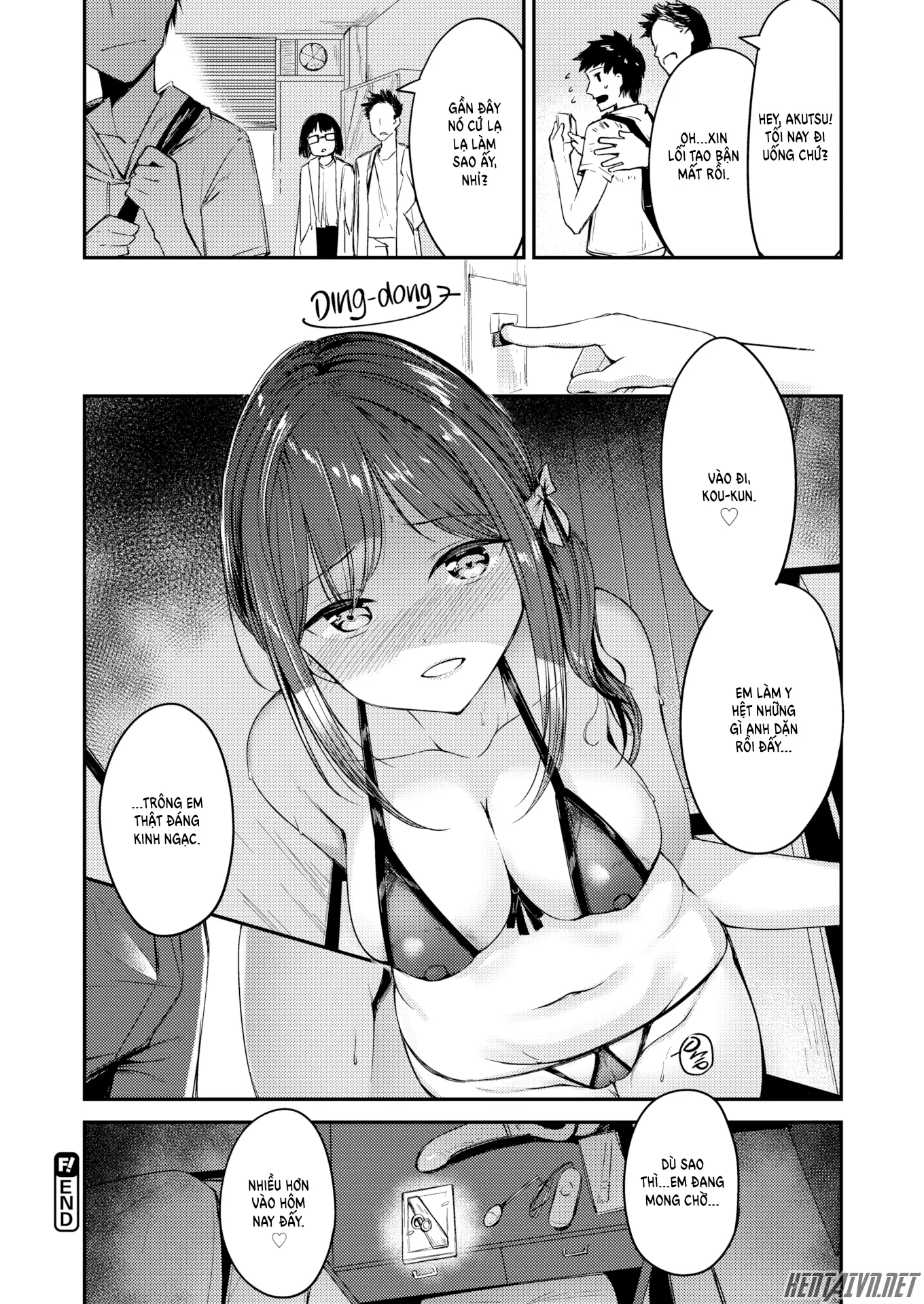 HentaiVN.net - Ảnh 21 - A Heart Swollen To The Touch - Chap 1