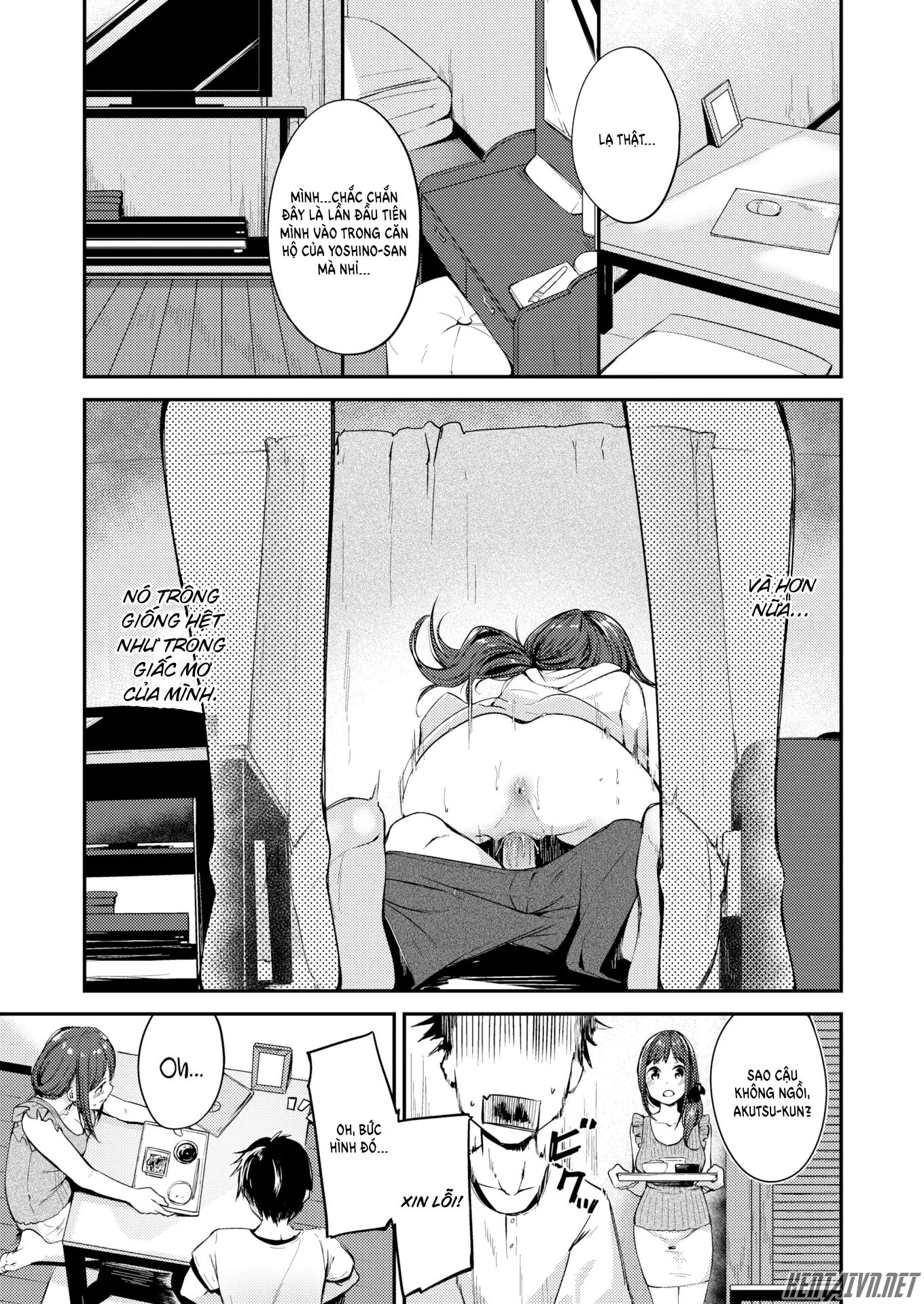 HentaiVN.net - Ảnh 6 - A Heart Swollen To The Touch - Chap 1
