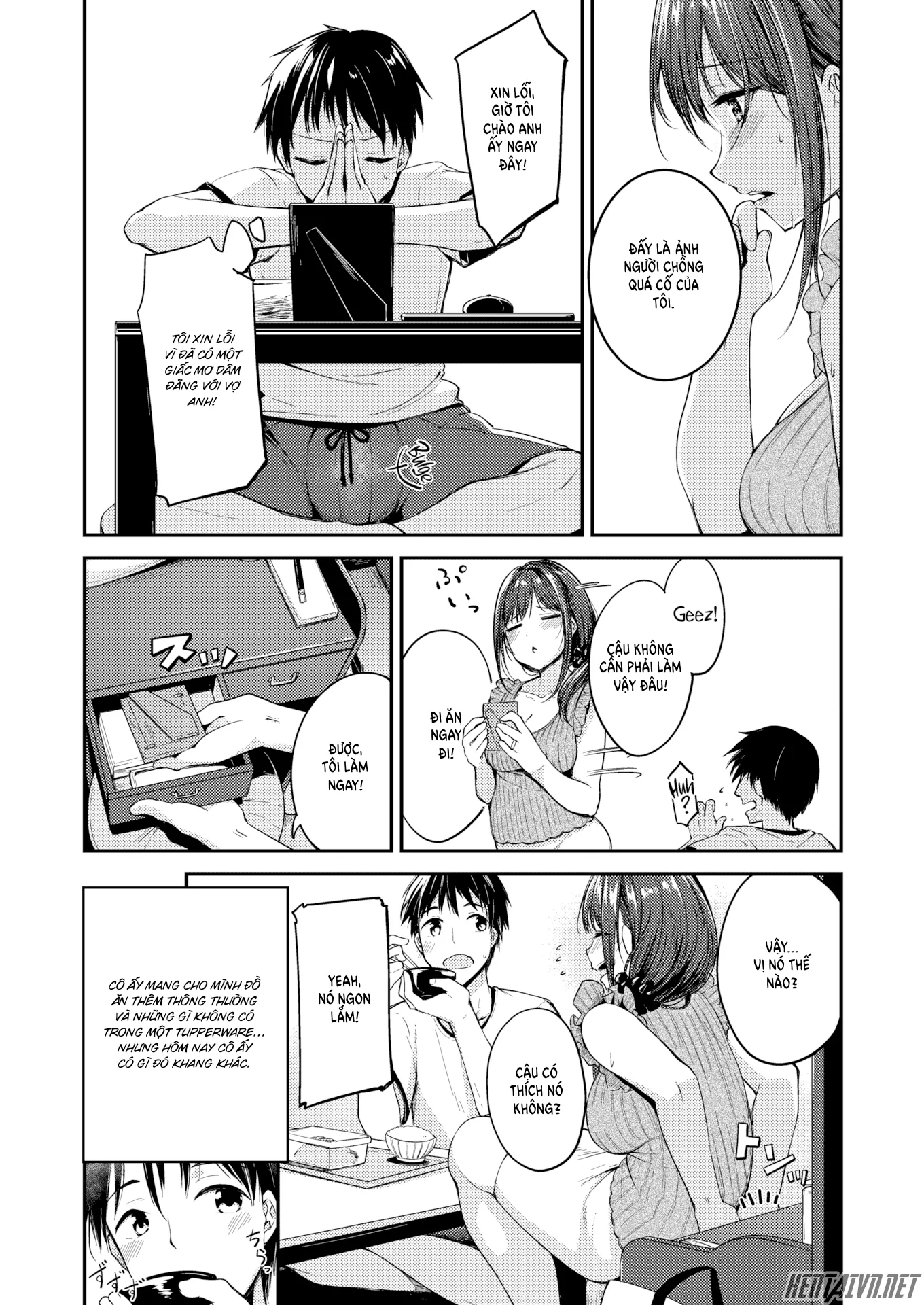 HentaiVN.net - Ảnh 7 - A Heart Swollen To The Touch - Chap 1