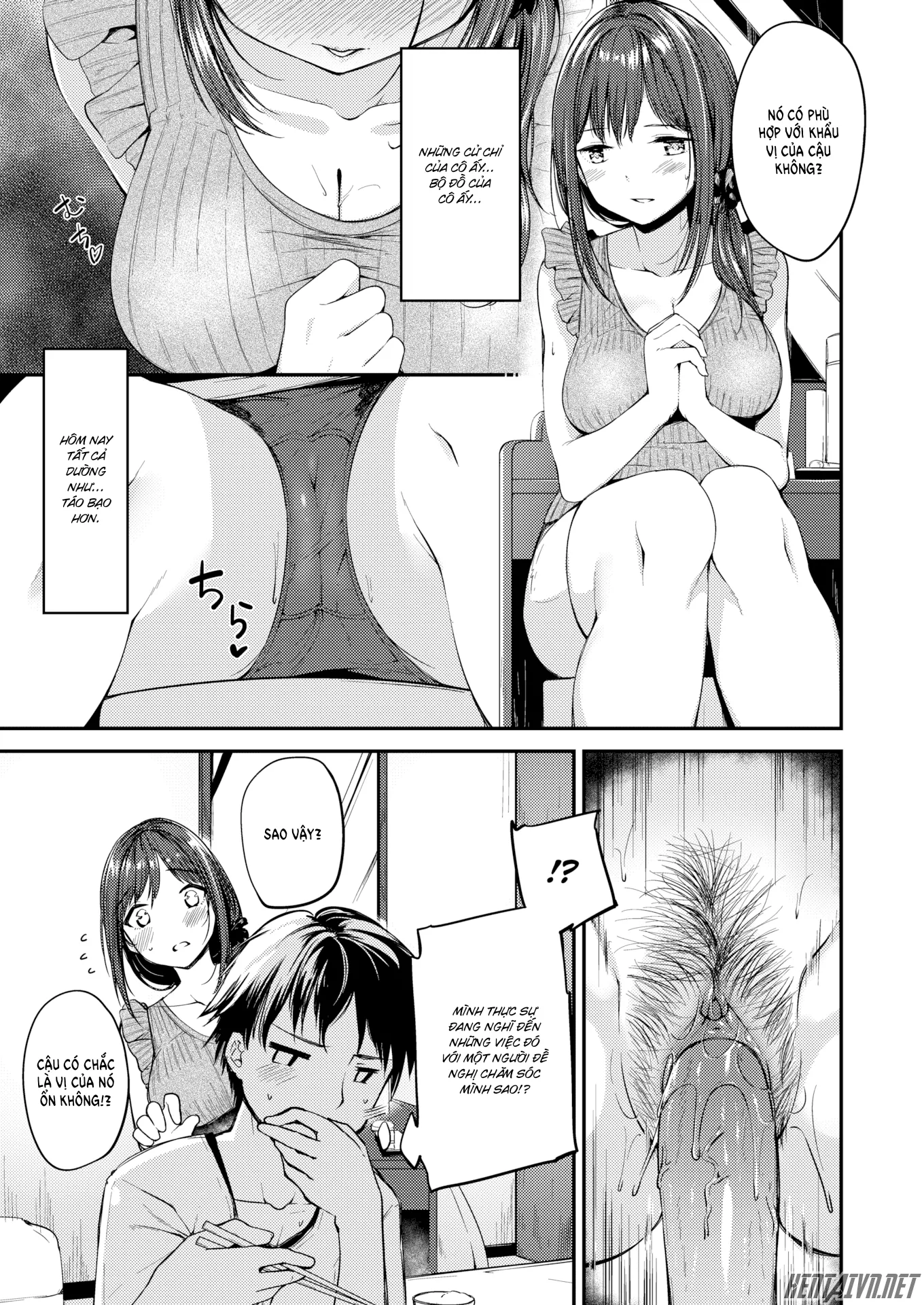 HentaiVN.net - Ảnh 8 - A Heart Swollen To The Touch - Chap 1