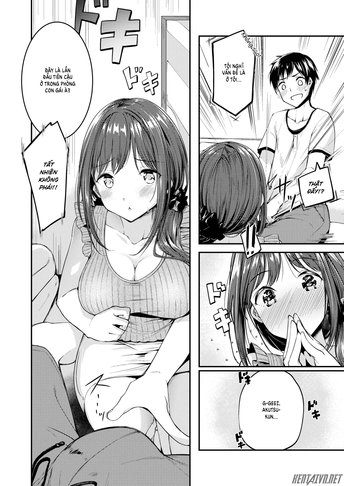 HentaiVN.net - Ảnh 9 - A Heart Swollen To The Touch - Chap 1