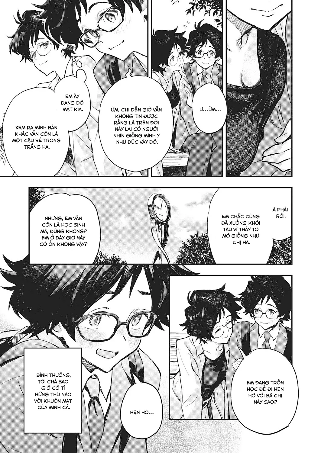 HentaiVN.net - Ảnh 4 - Hai con người. Cùng ngoại hình. Cùng cảm xúc. [Yoku Nita Futari wa...; The Two who Look Alike...; よく似たふたりは…] - Chap 1