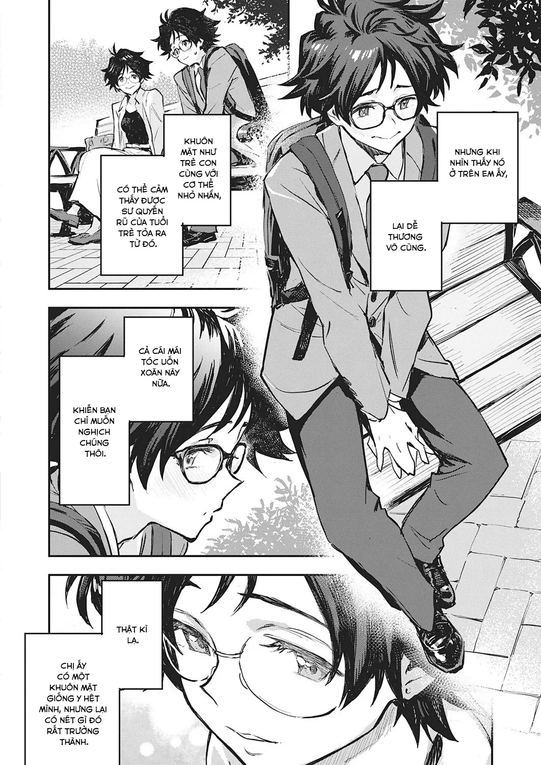 HentaiVN.net - Ảnh 5 - Hai con người. Cùng ngoại hình. Cùng cảm xúc. [Yoku Nita Futari wa...; The Two who Look Alike...; よく似たふたりは…] - Chap 1