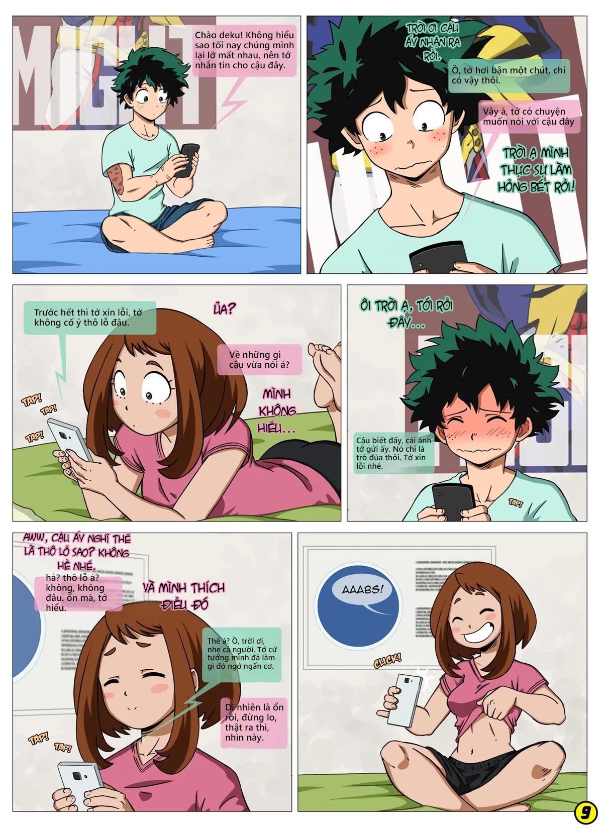 HentaiVN.net - Ảnh 11 - I See You (My Hero Academia) - Chap 1