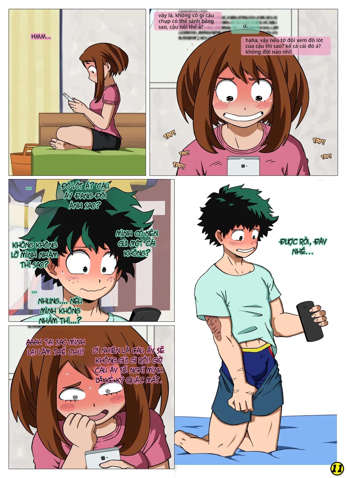 HentaiVN.net - Ảnh 13 - I See You (My Hero Academia) - Chap 1