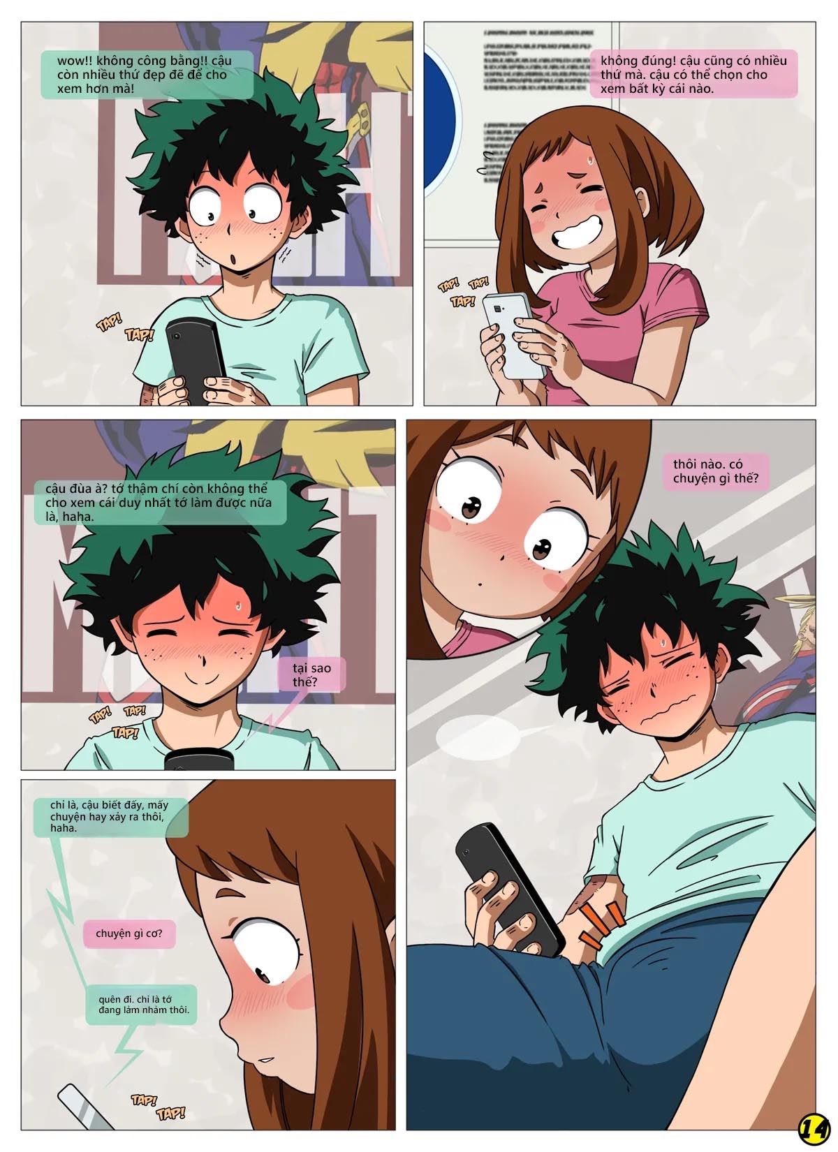 HentaiVN.net - Ảnh 16 - I See You (My Hero Academia) - Chap 1