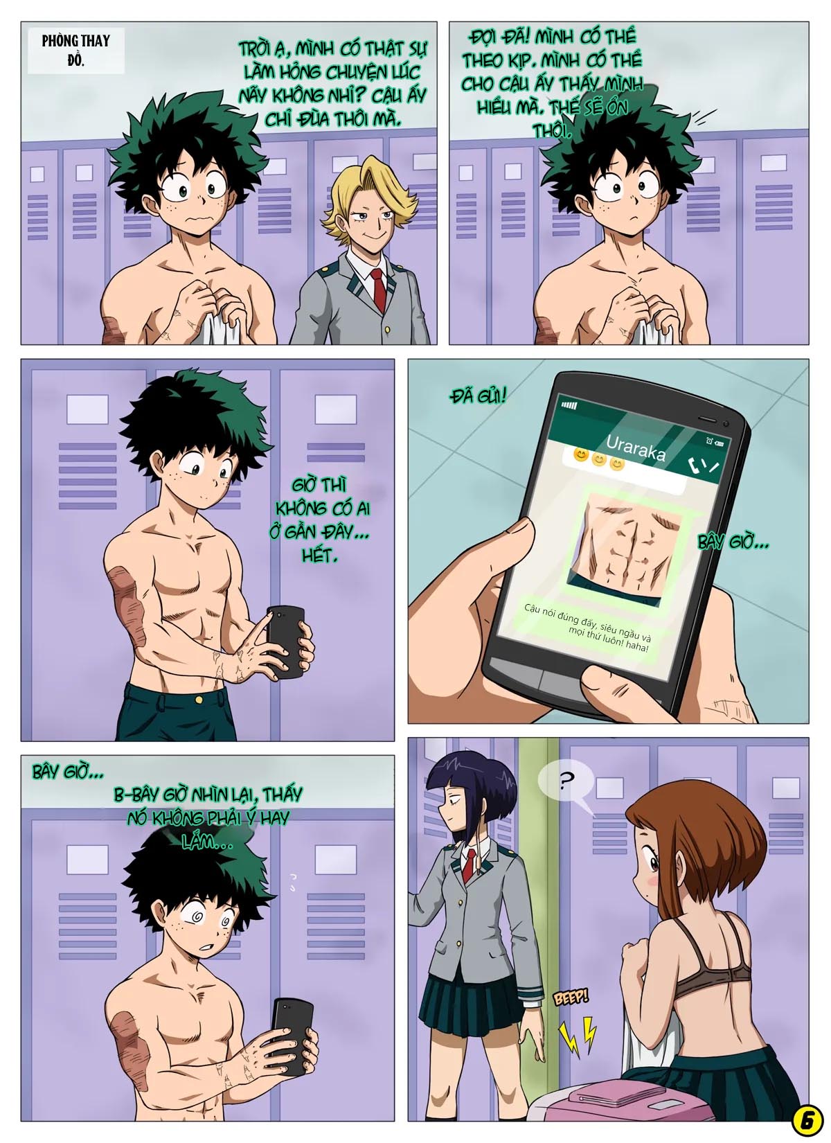 HentaiVN.net - Ảnh 8 - I See You (My Hero Academia) - Chap 1